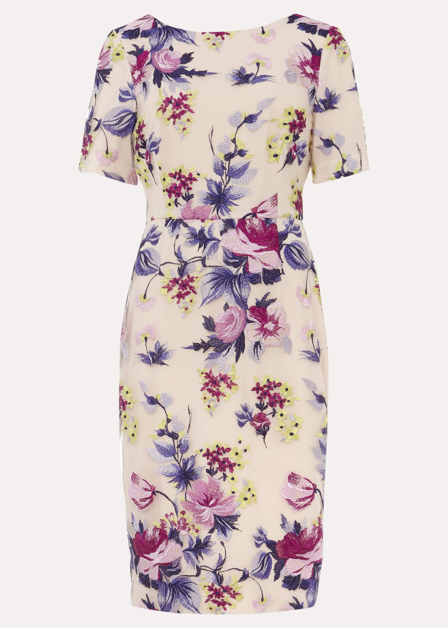 Lenora Embroidered Dress | Phase Eight