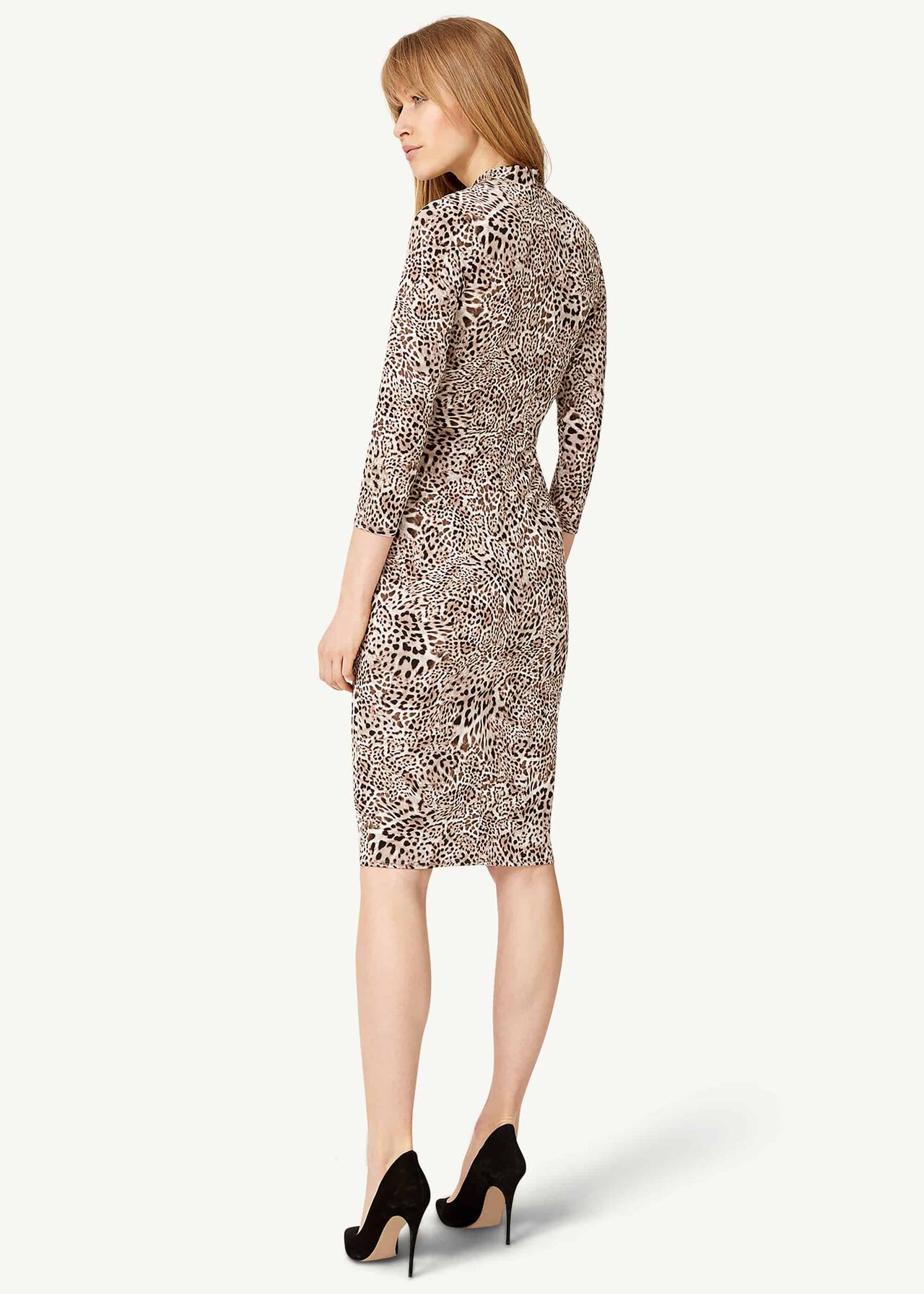 Kacey Leopard Print Dress