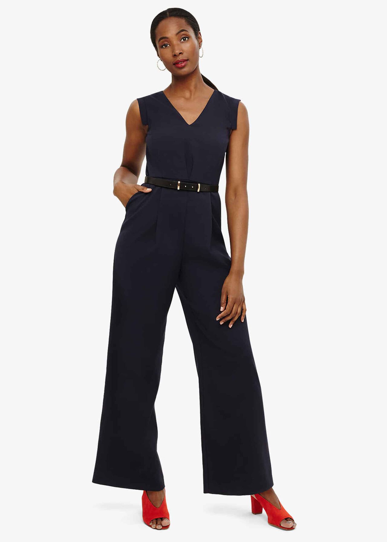 Liliana Belted Jumpsuit