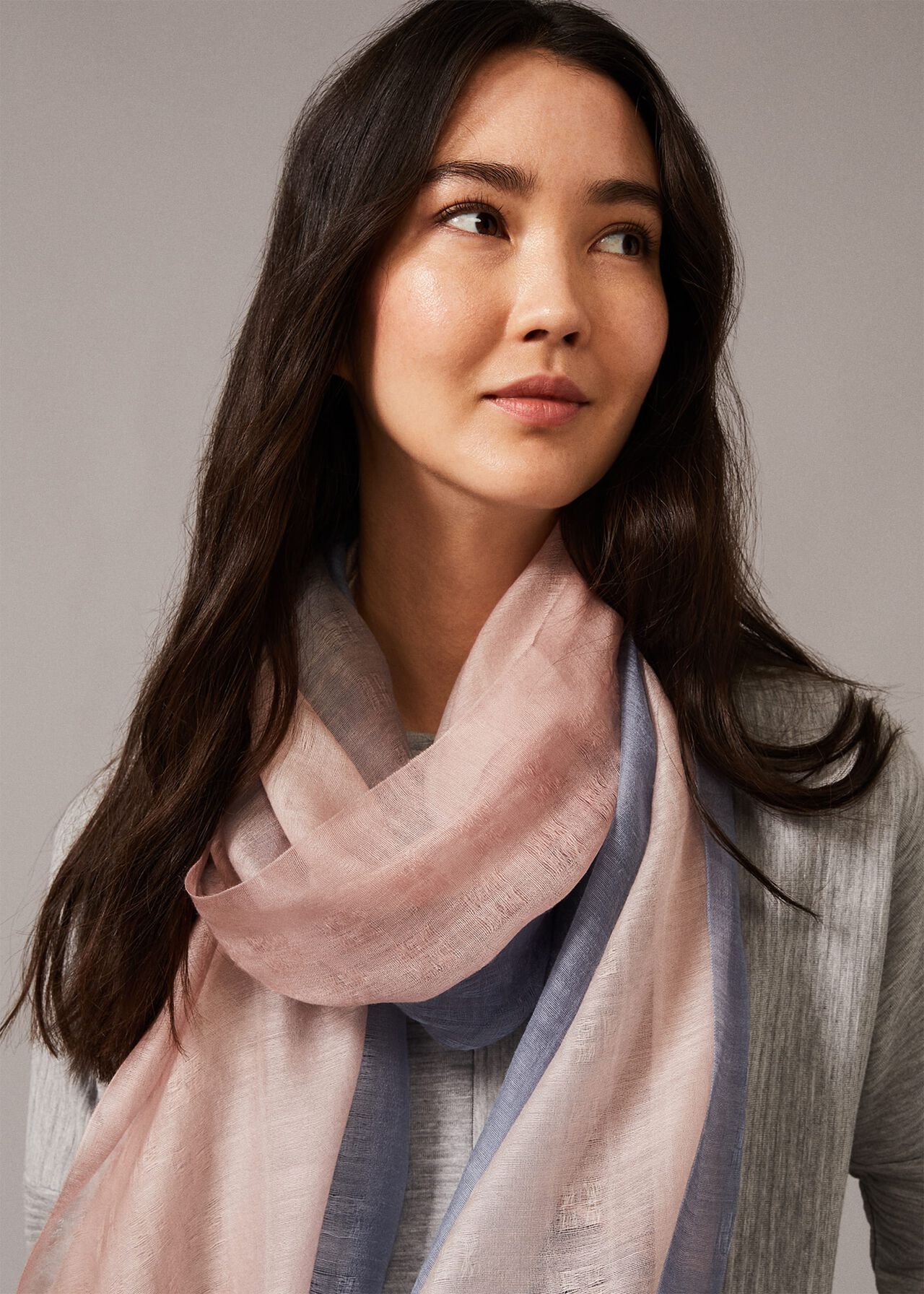 Clementine Ombre Scarf