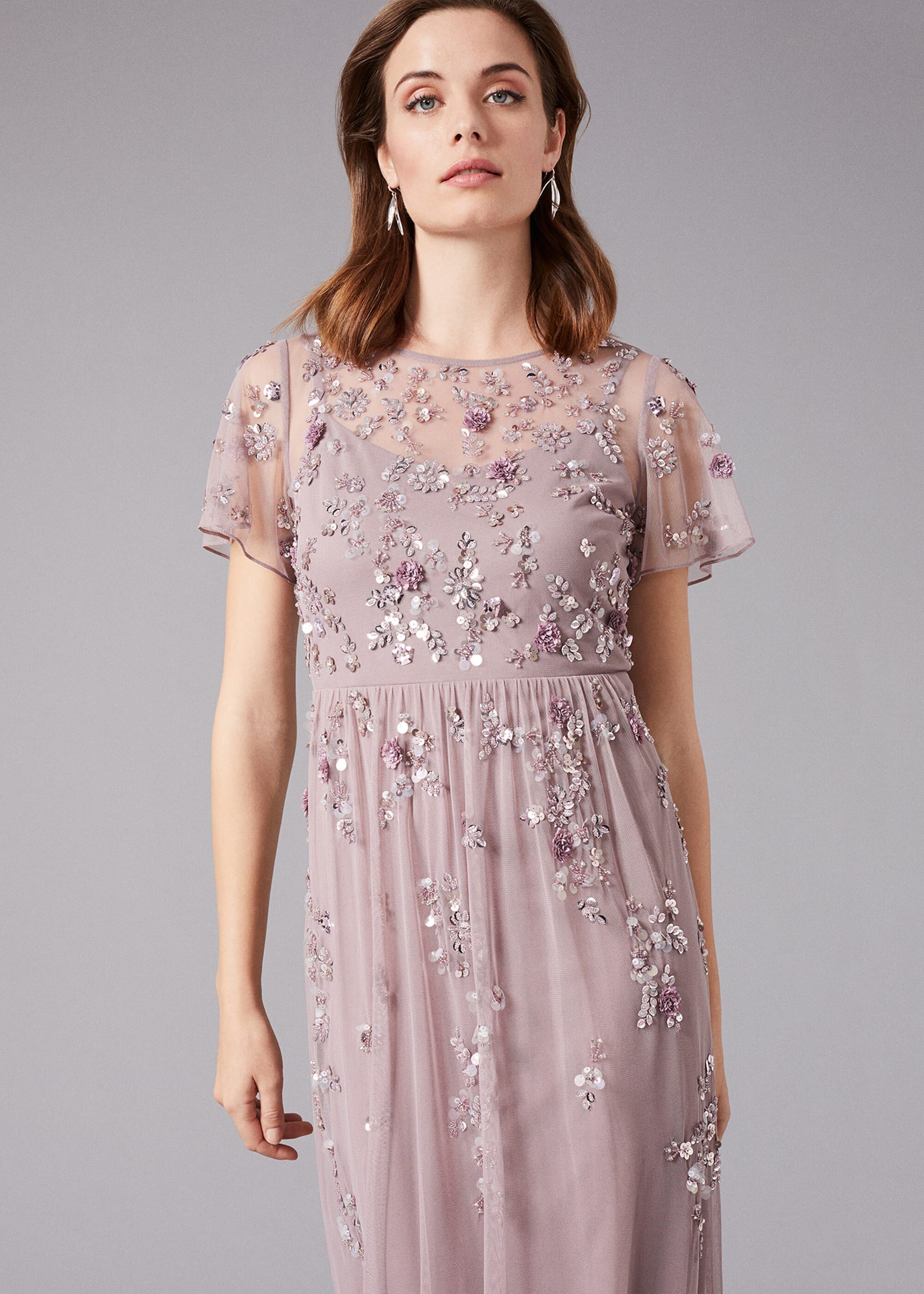 Miss selfridge embellished maxi dress clearance