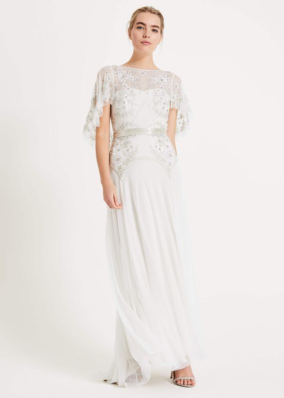 Louise Beaded Wedding Dress