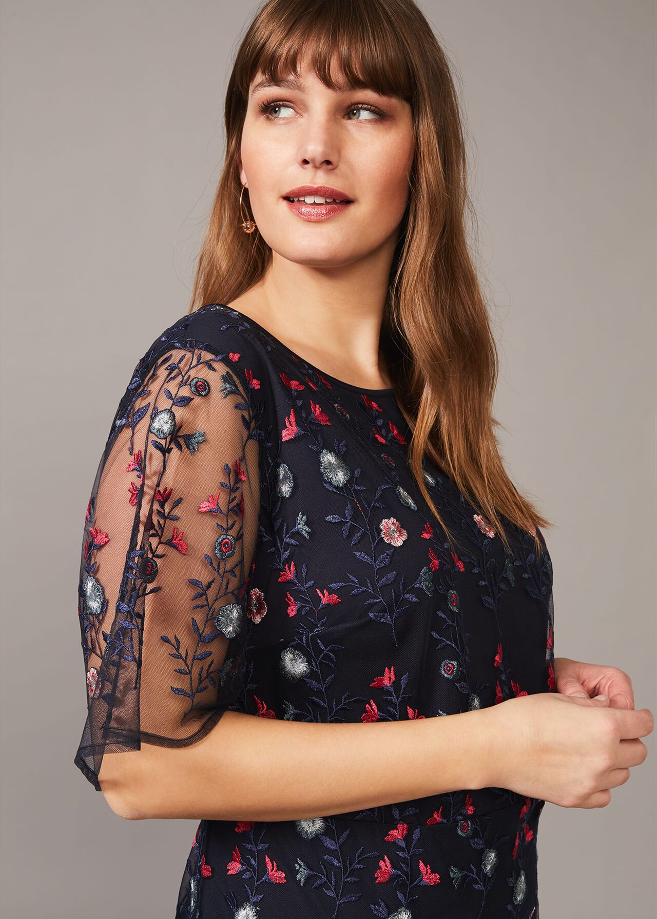 Emily Embroidered Maxi Dress