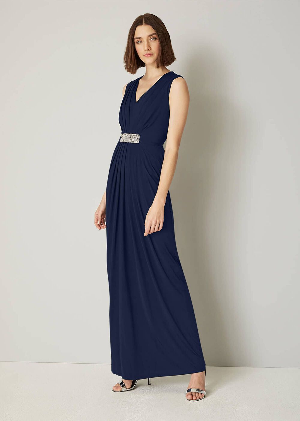 Martha Embellished Maxi Bridesmaid Dress