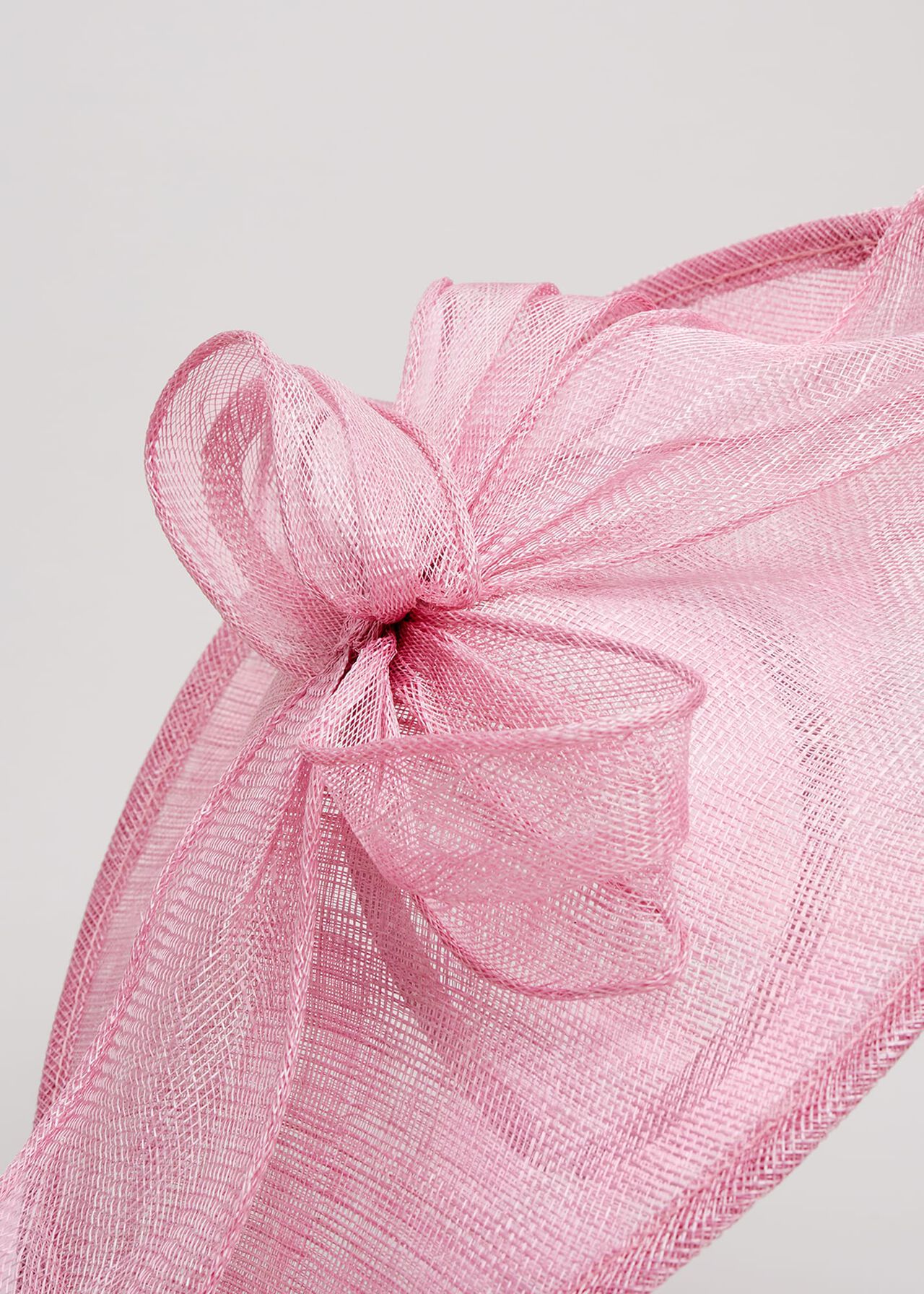 Bow Detail Oval Fascinator