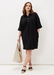 Faye Textured Tunic Dress
