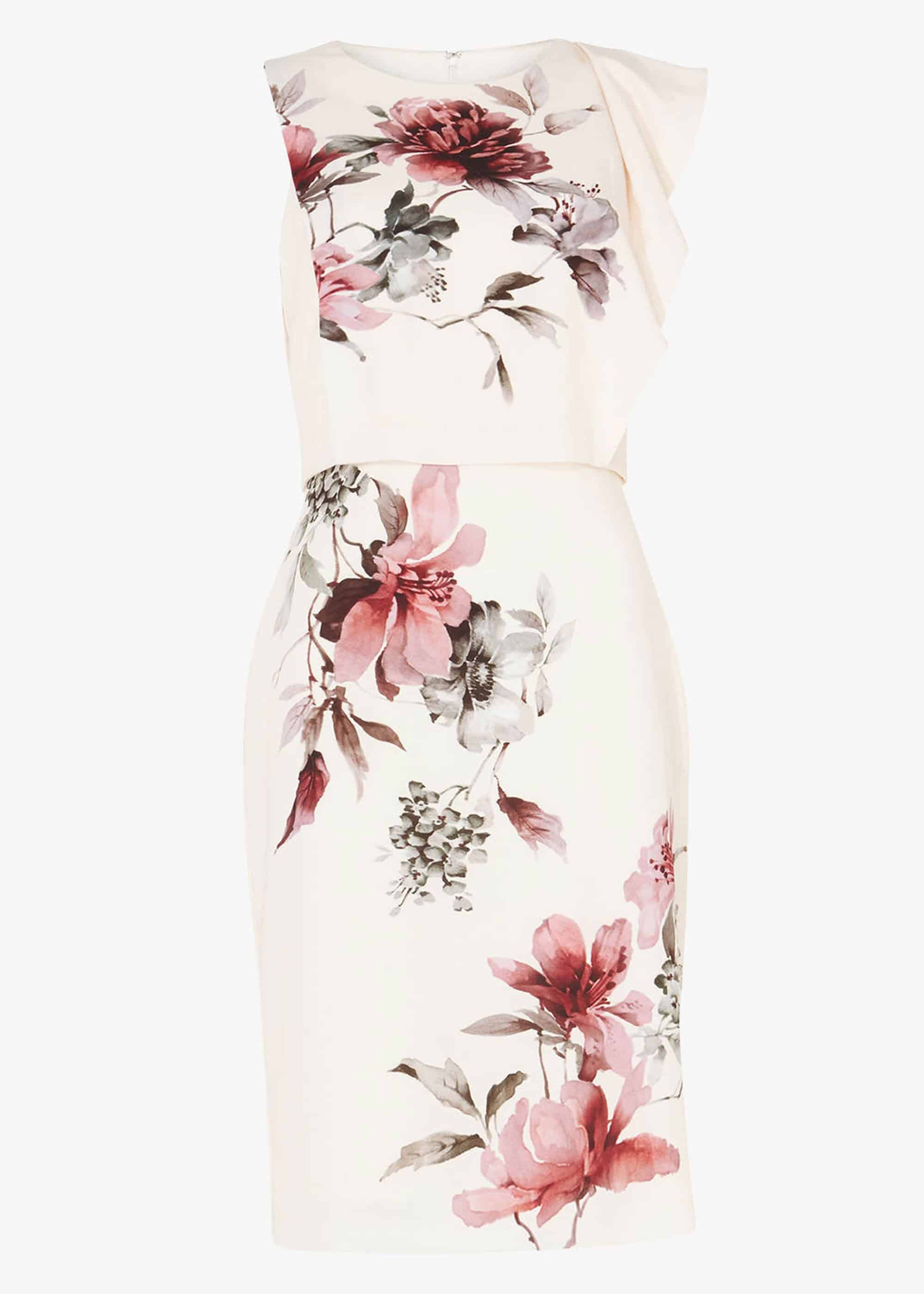 phase eight sandy floral print dress