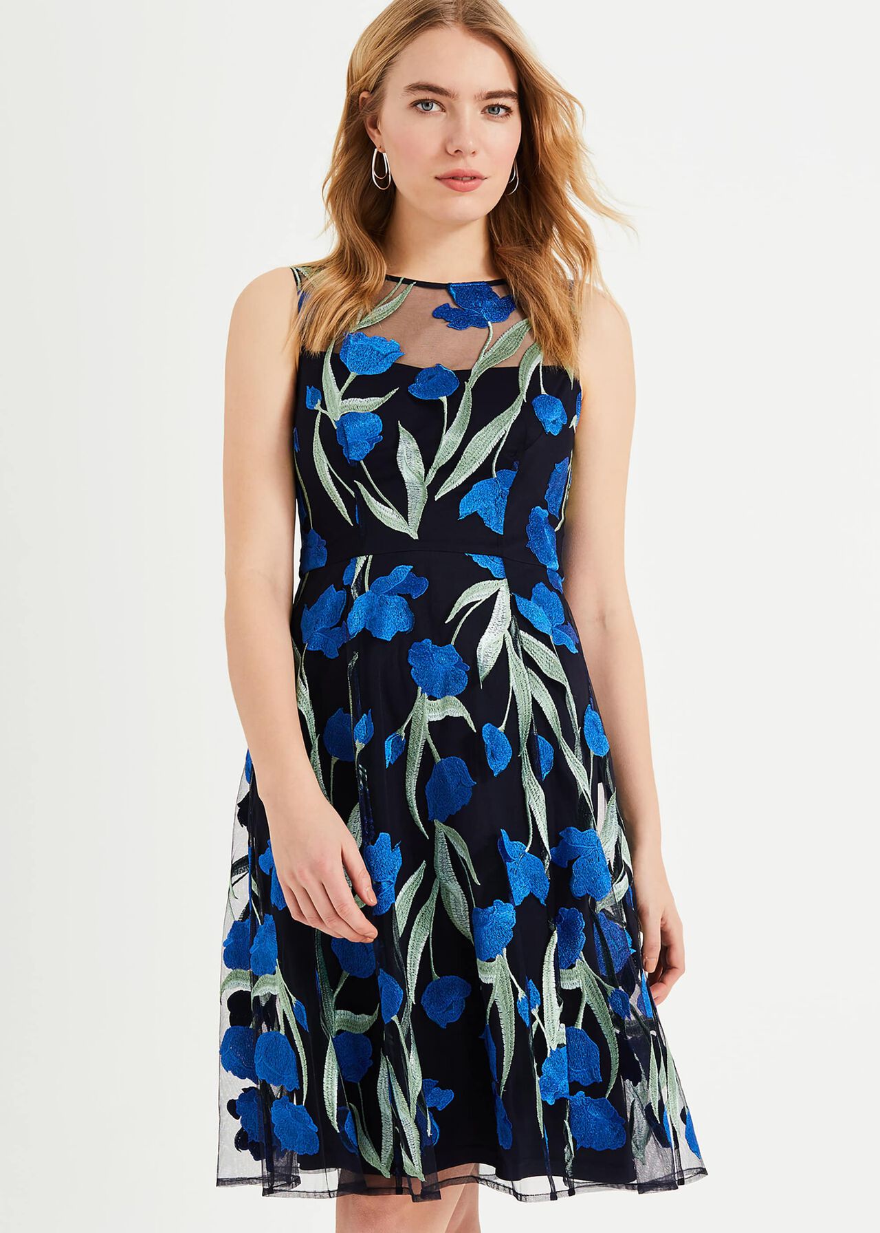Shae Embroidered Dress Phase Eight