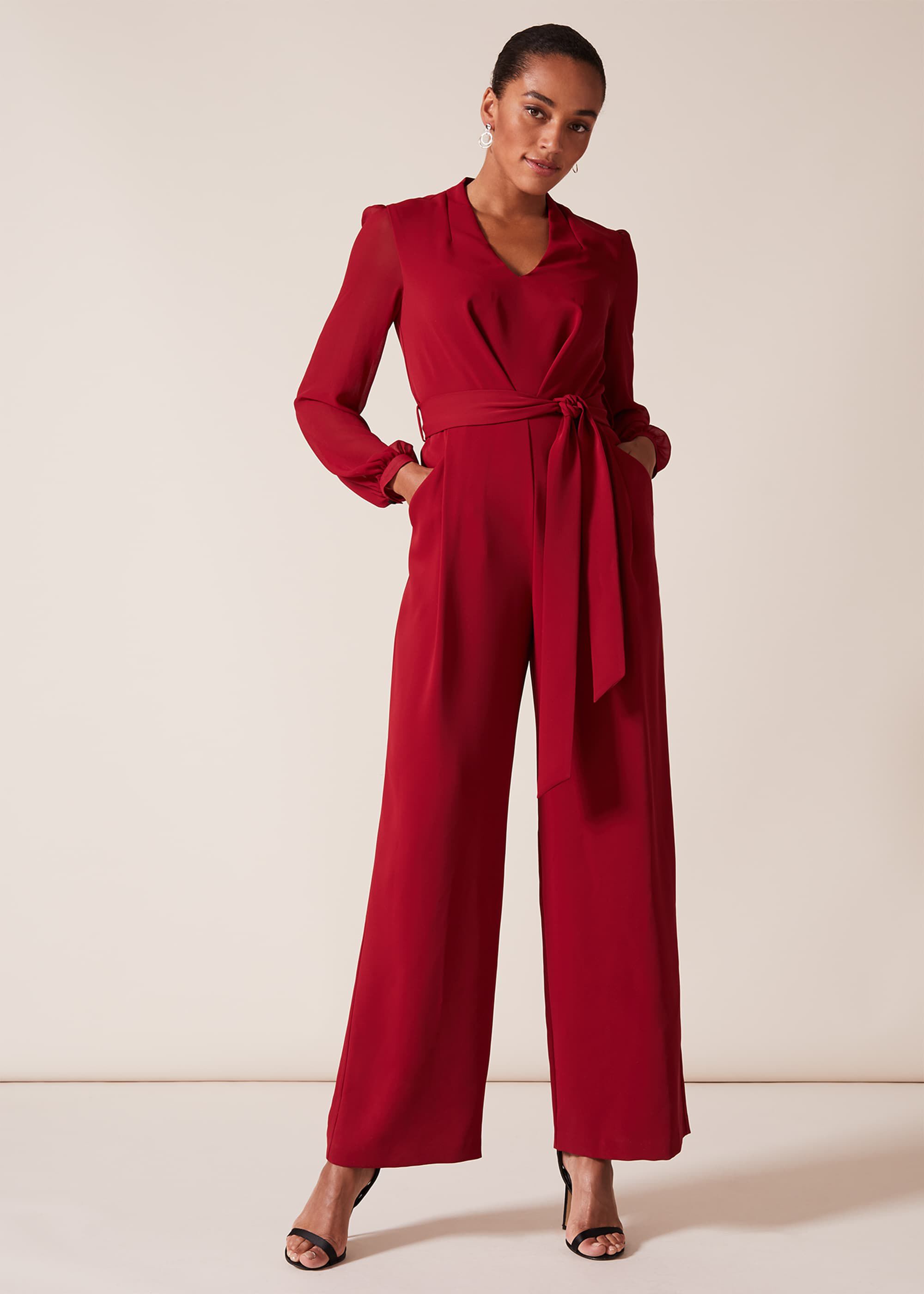 Phase eight jumpsuit red new arrivals