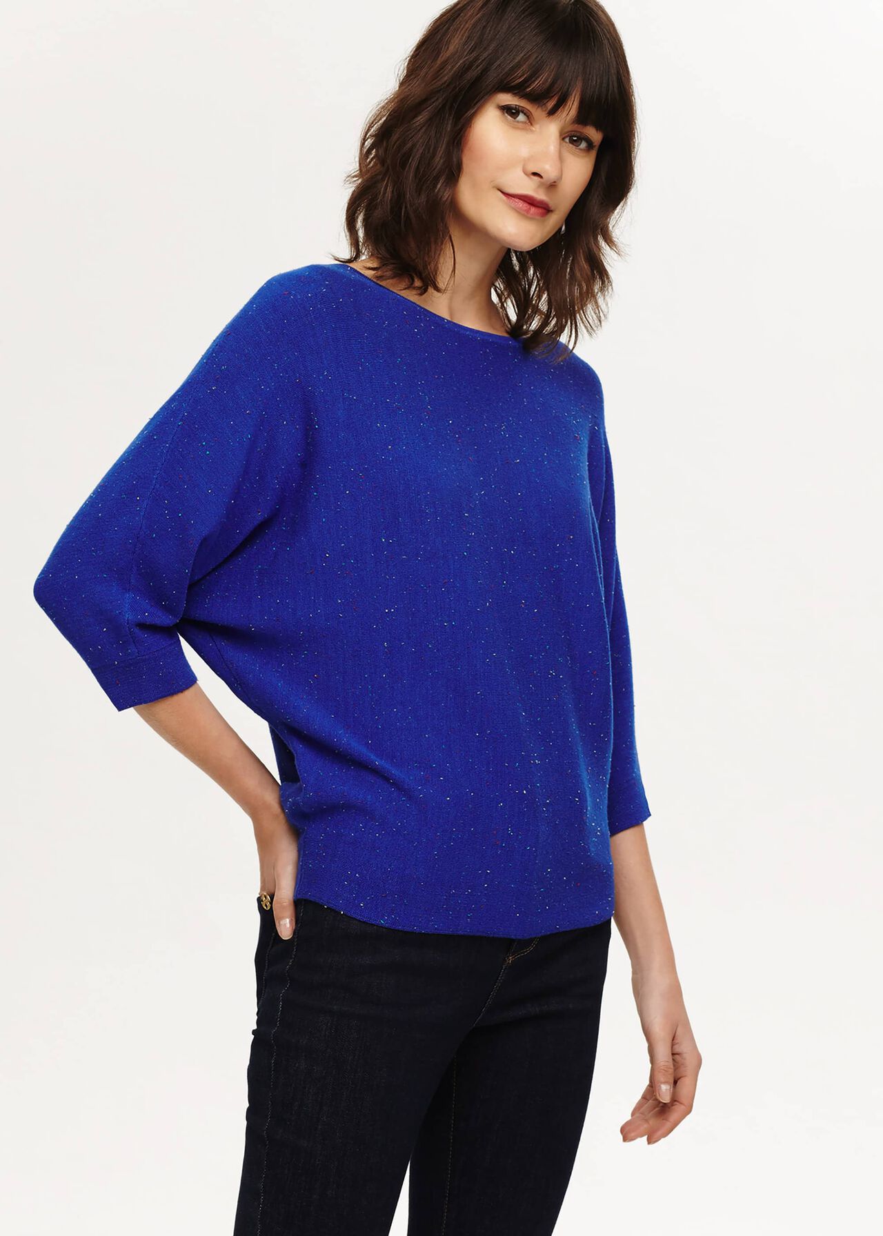 Cristine Fleck Knitted Top