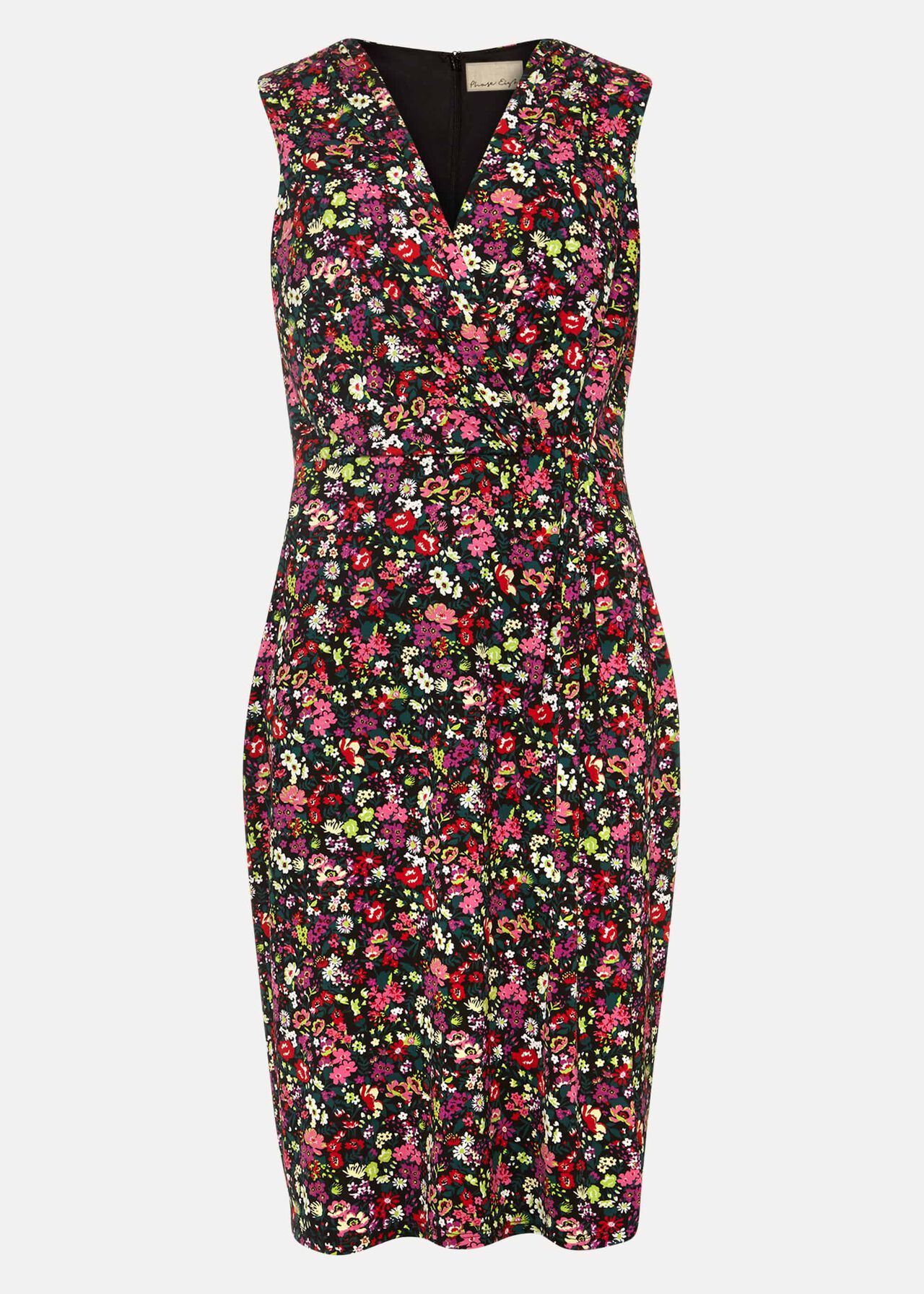Simone Floral Fitted Dress