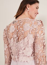 Adeline Double Layer Maxi Dress
