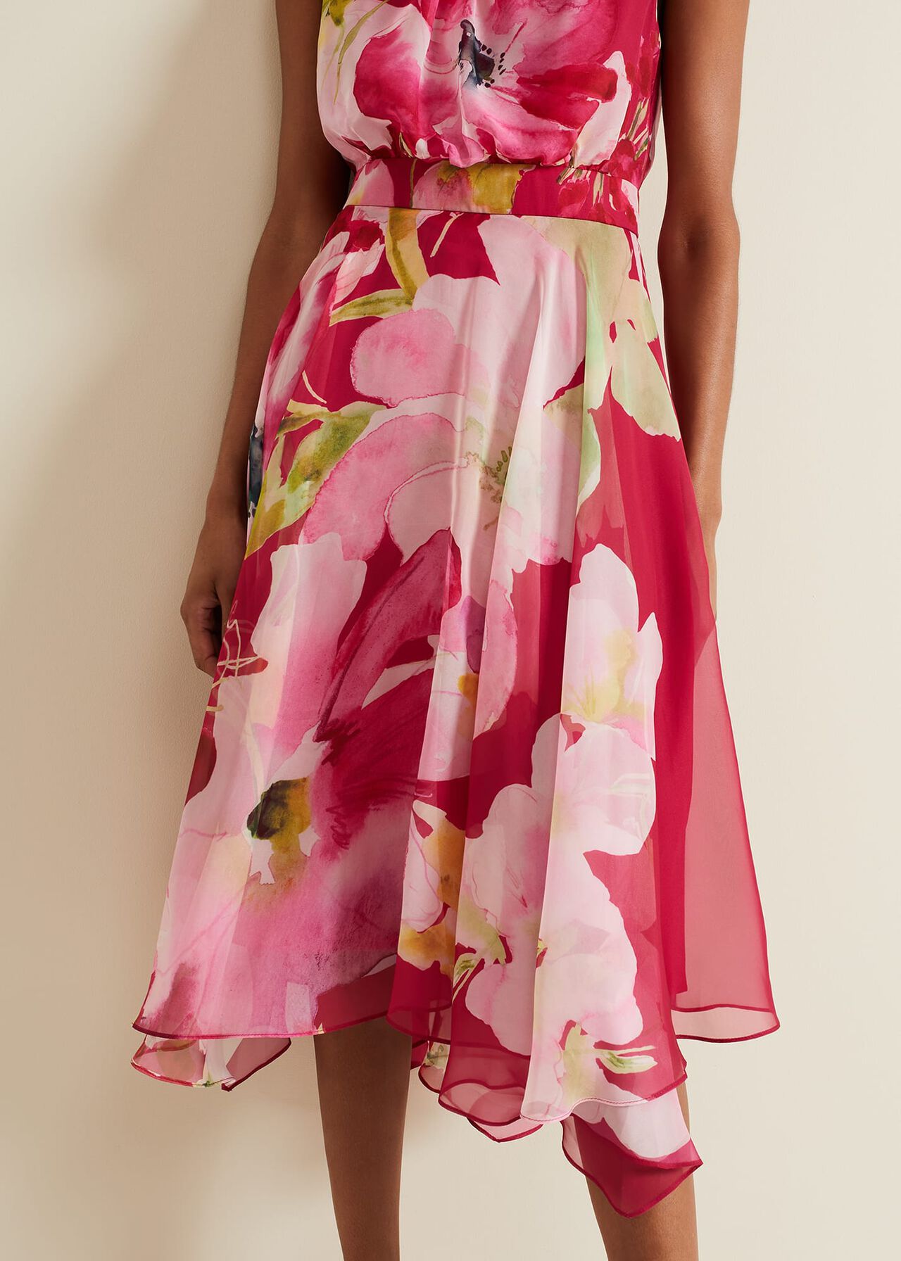 Lucinda Floral Midi Dress