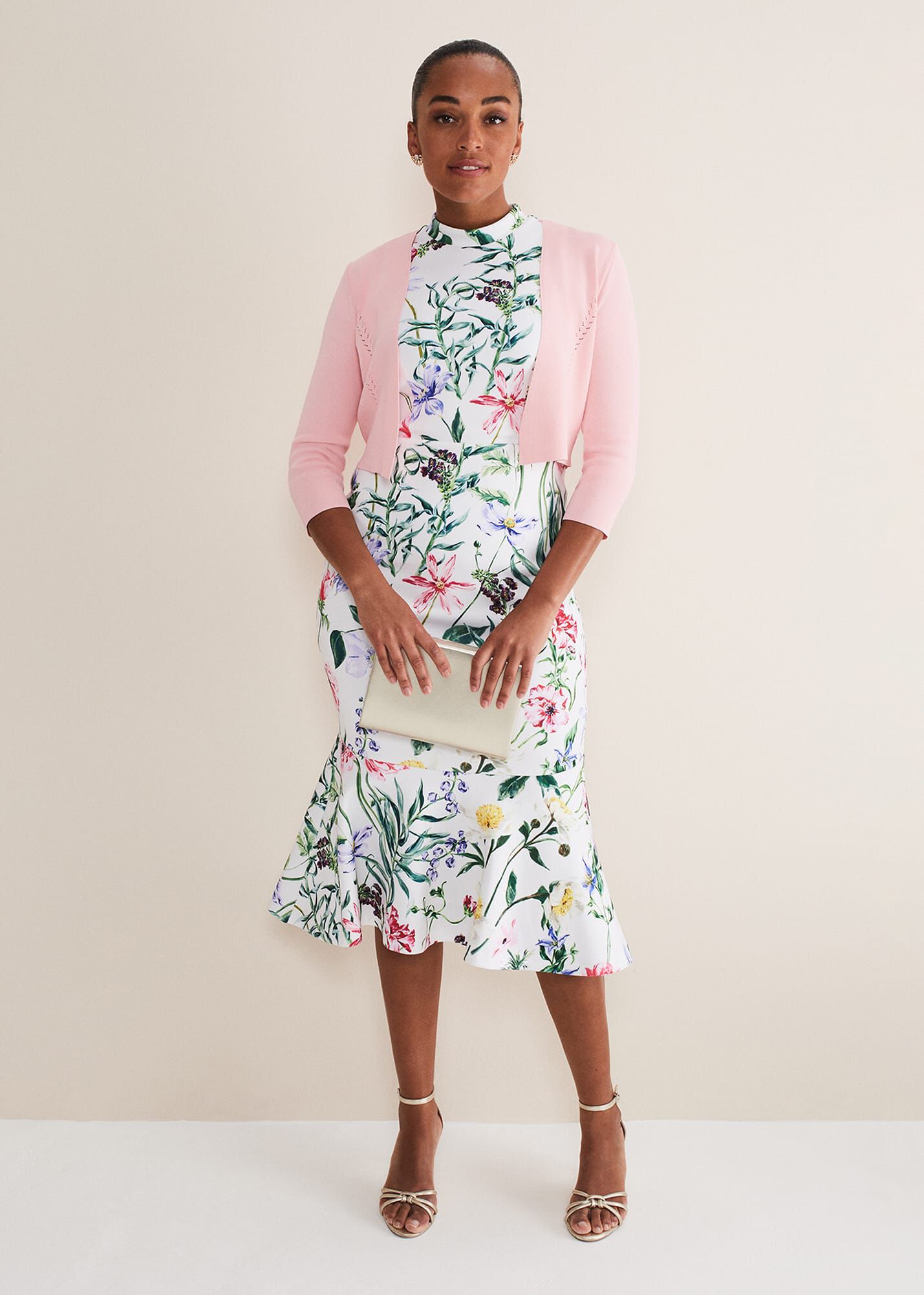 Khai Pink Occasion Jacket Phase Eight ROW