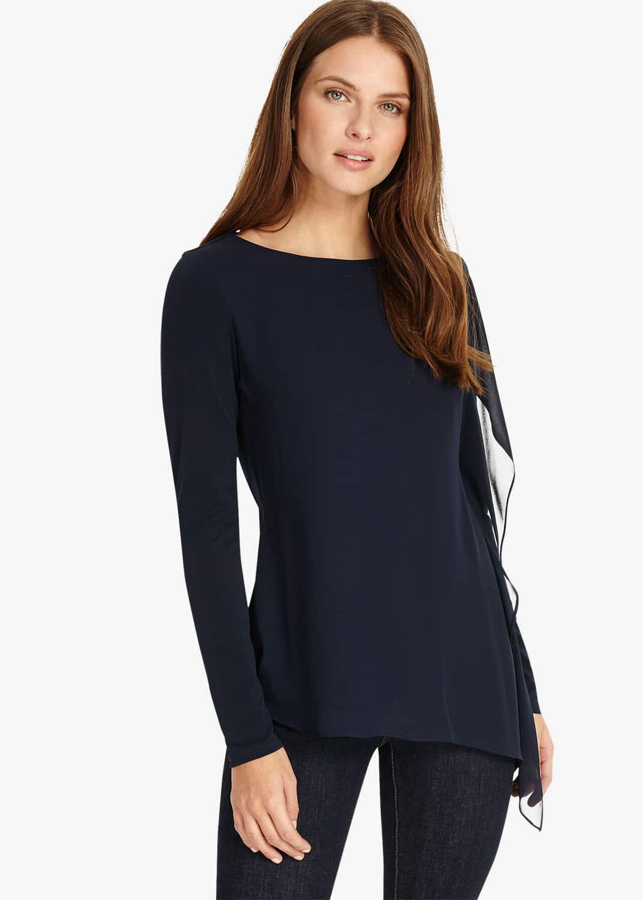 Camille Chiffon Layer Top