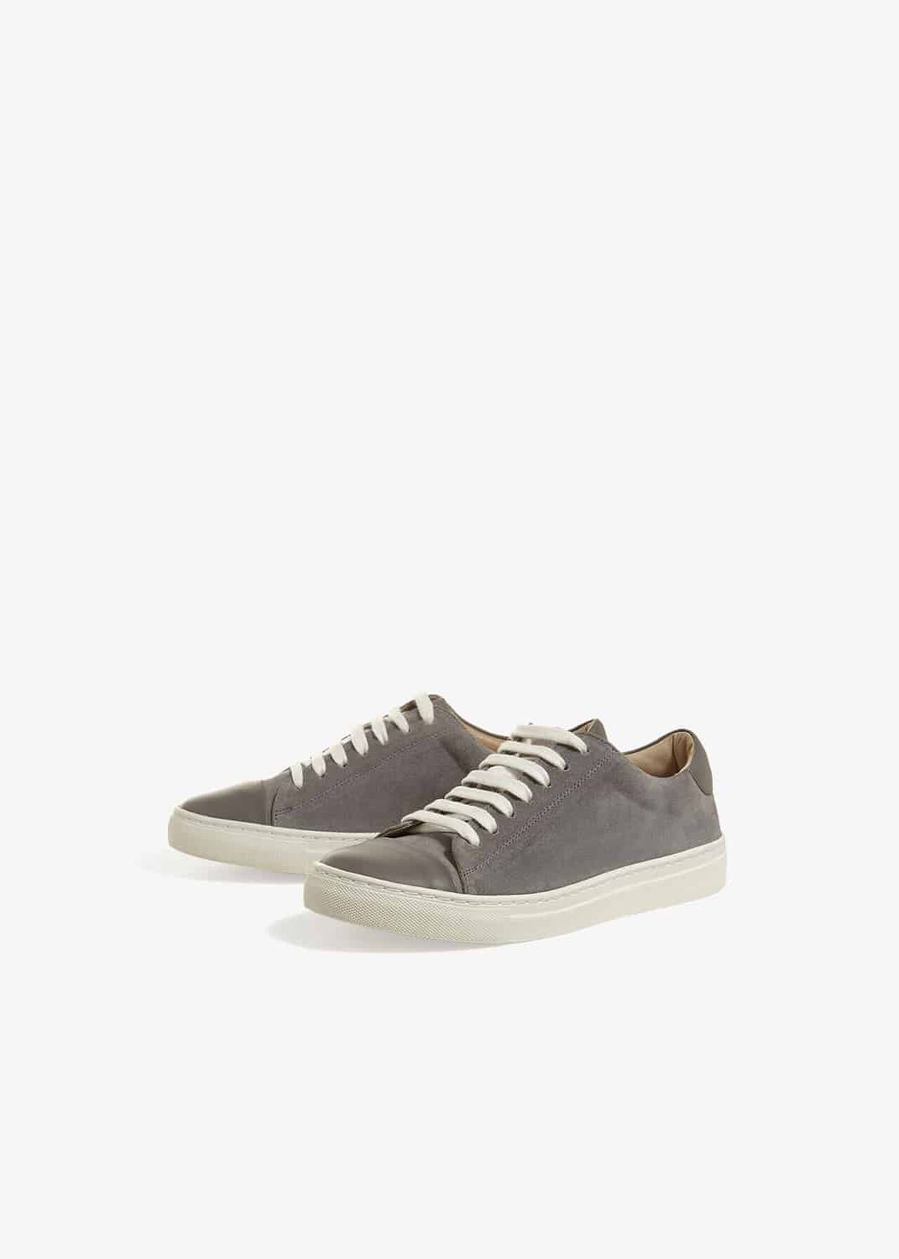 Flora Suede Trainers