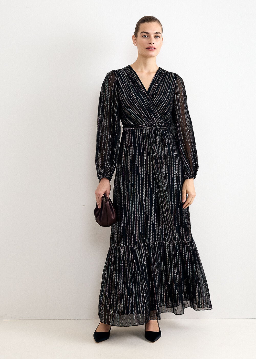 Caroline Long Sleeve Shift Dress
