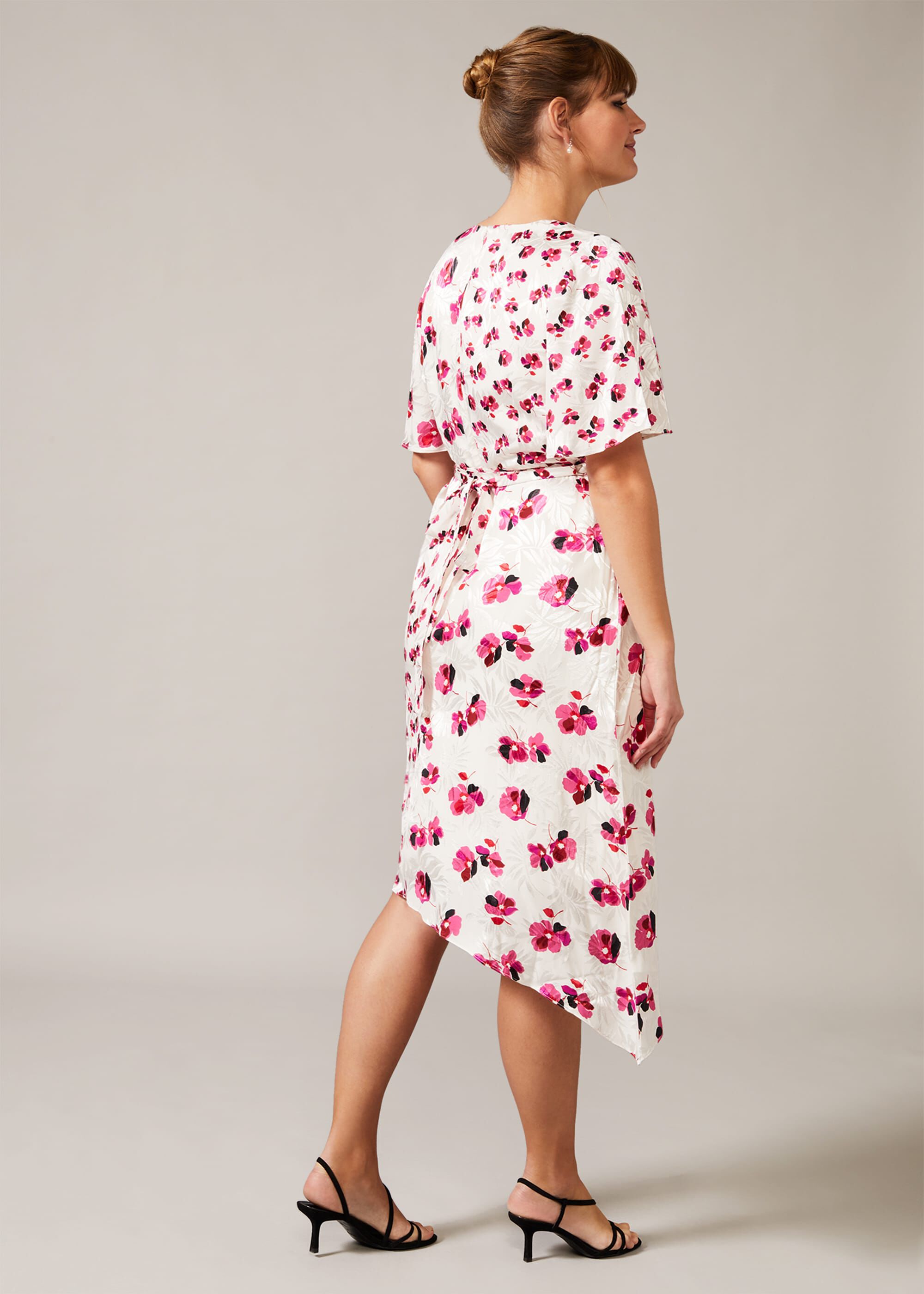 Margot Printed Jacquard Dress