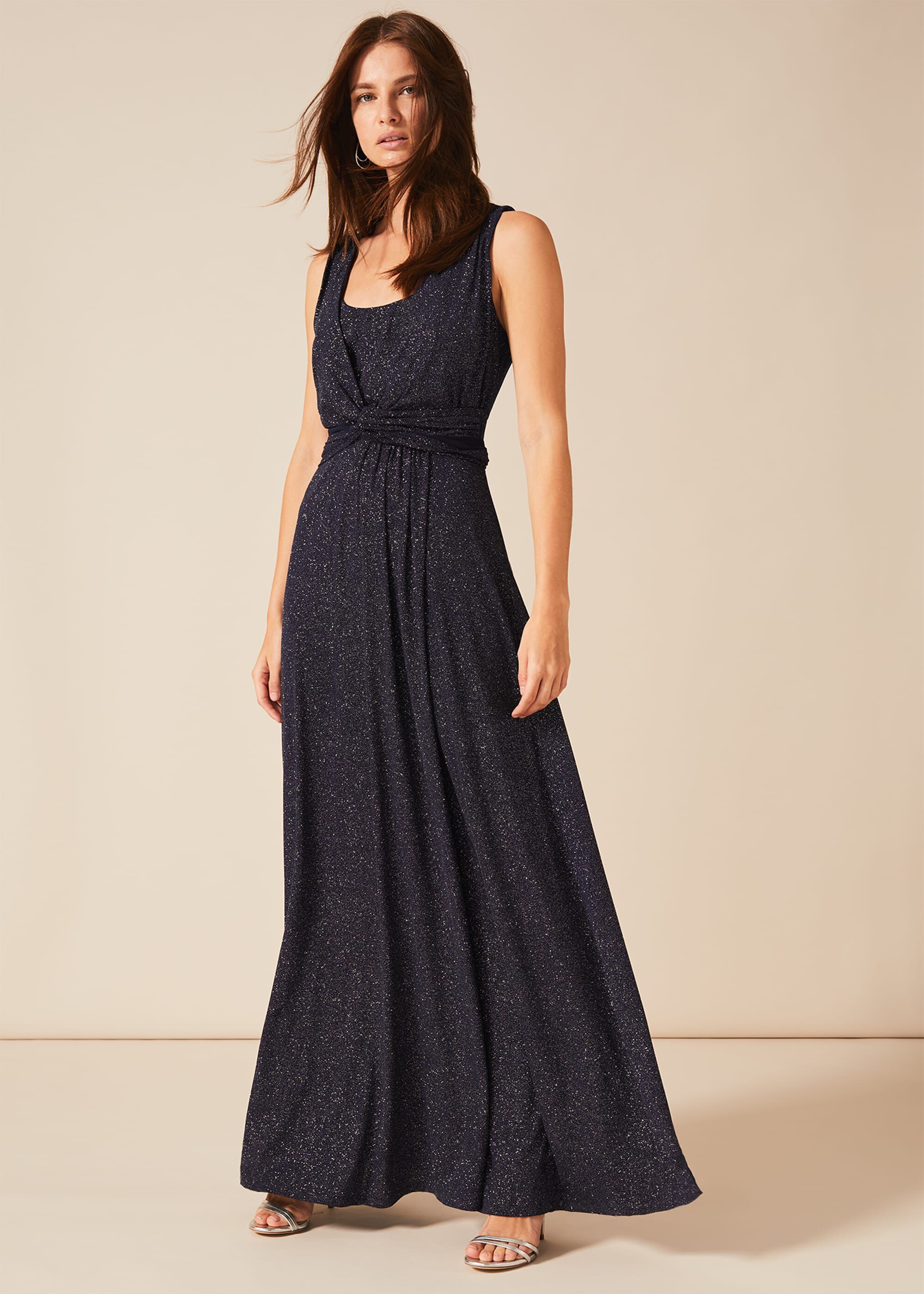 Phase eight clearance navy maxi dress