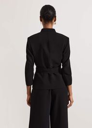 ${product-id}-Sophin Black Corsage Jacket-Black-${view-type}