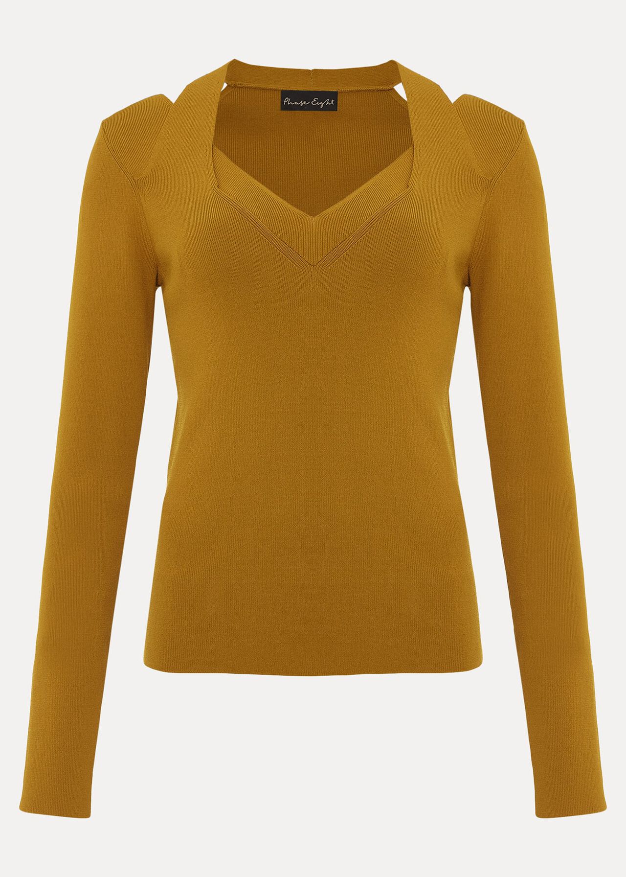 Emily Cut Out Compact Knit Top