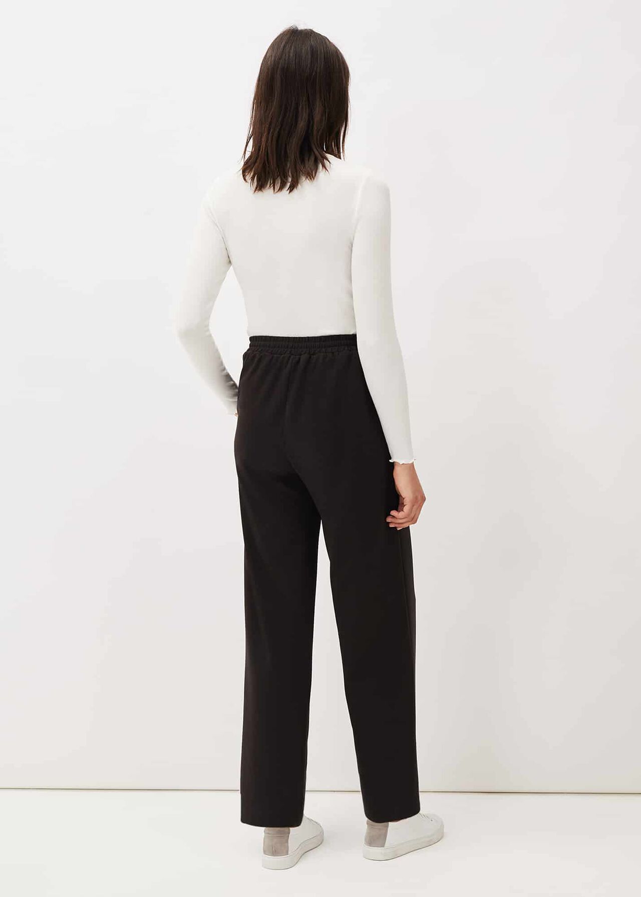 Ruth Wide Leg Jersey Trousers