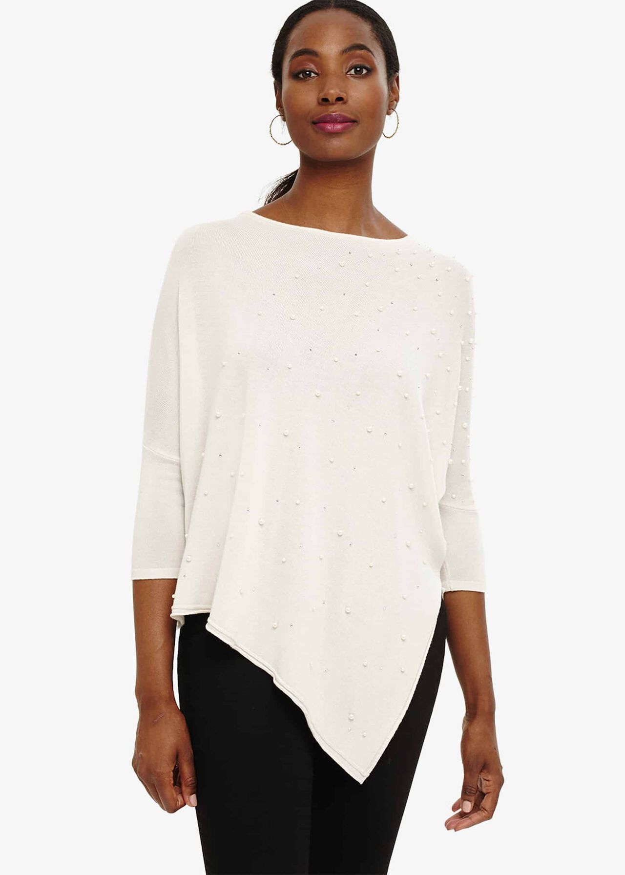 Patricia Asymmetric Knitted Jumper