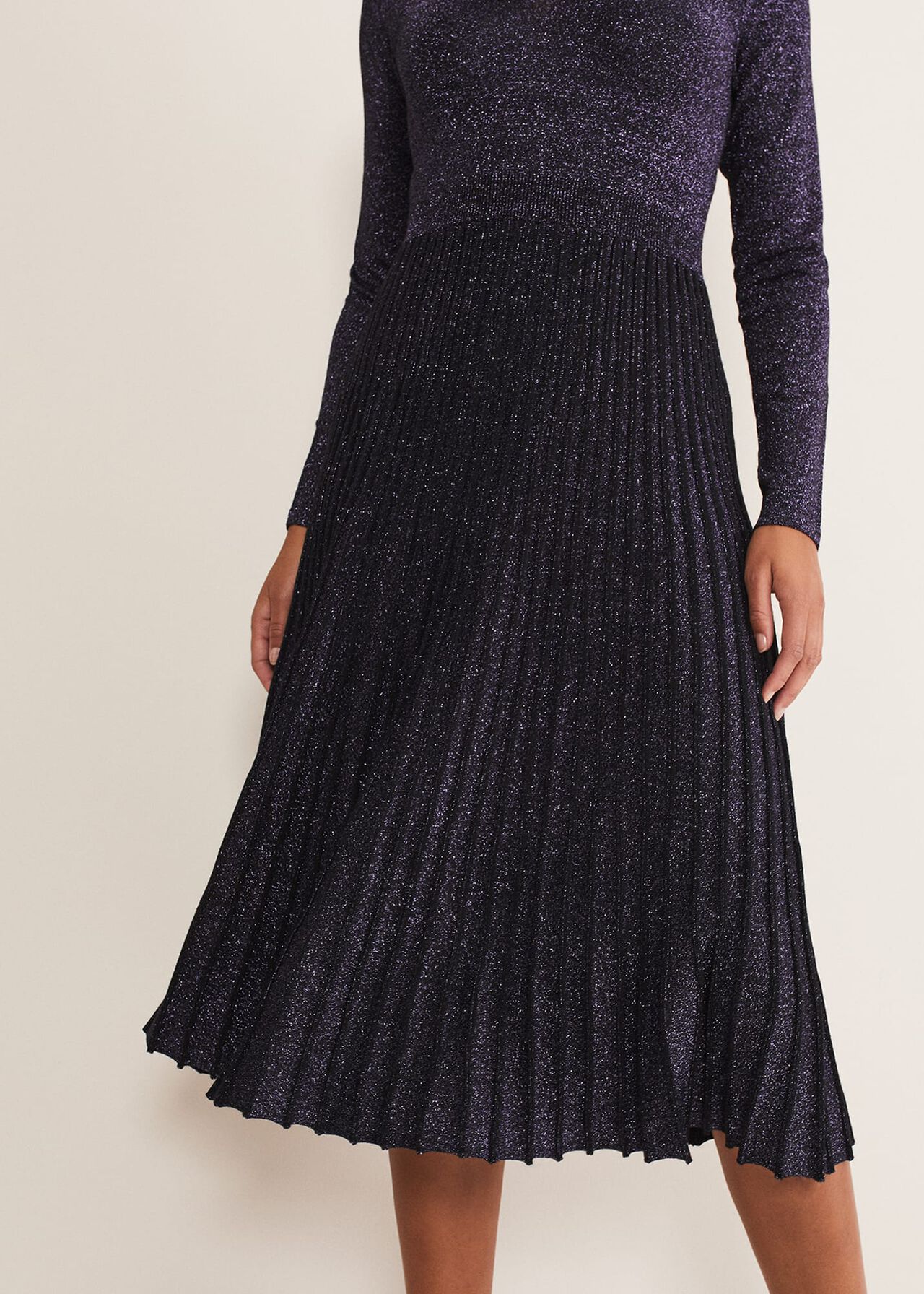 Jessamine Shimmer Knit Dress