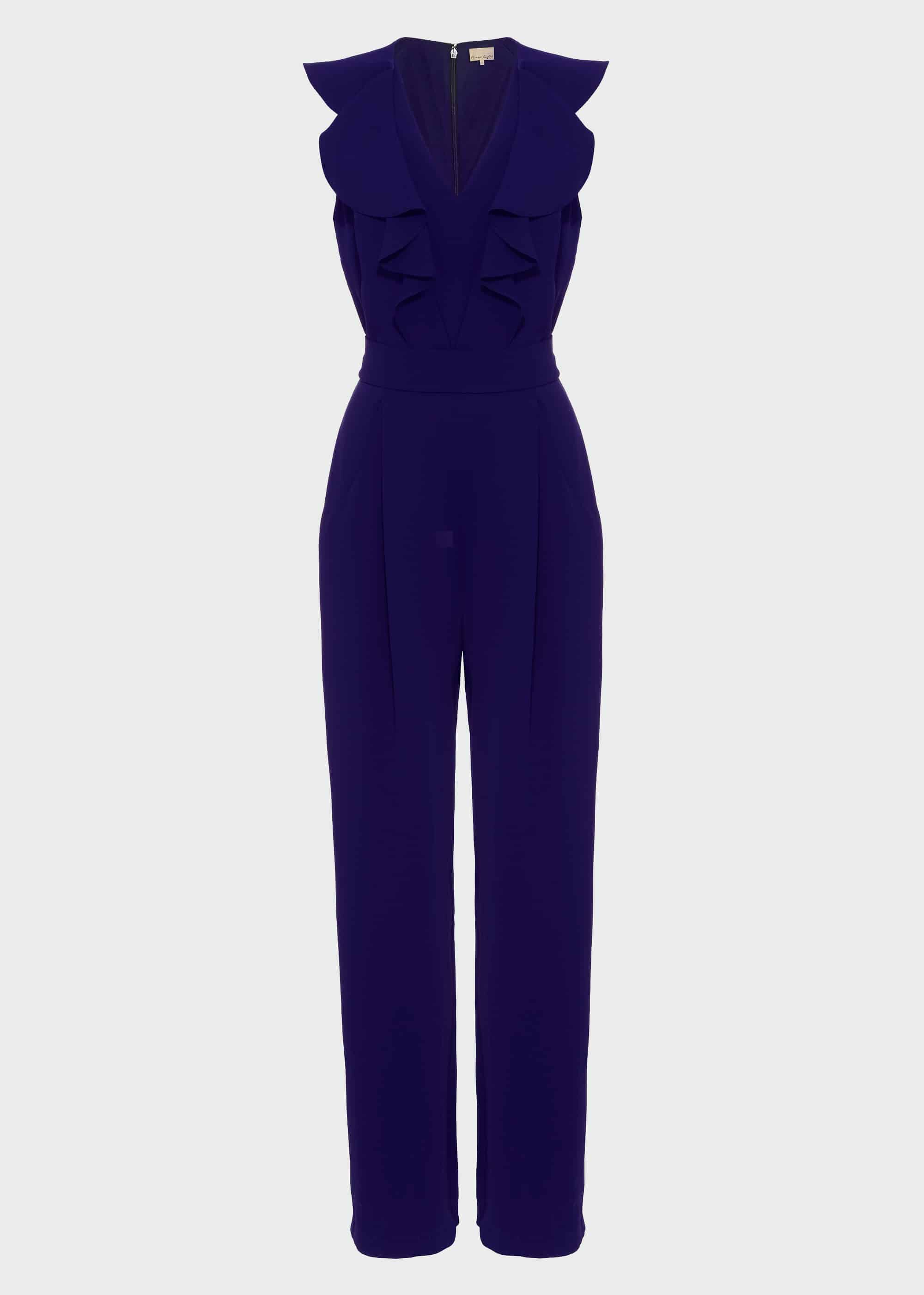 linda frill jumpsuit