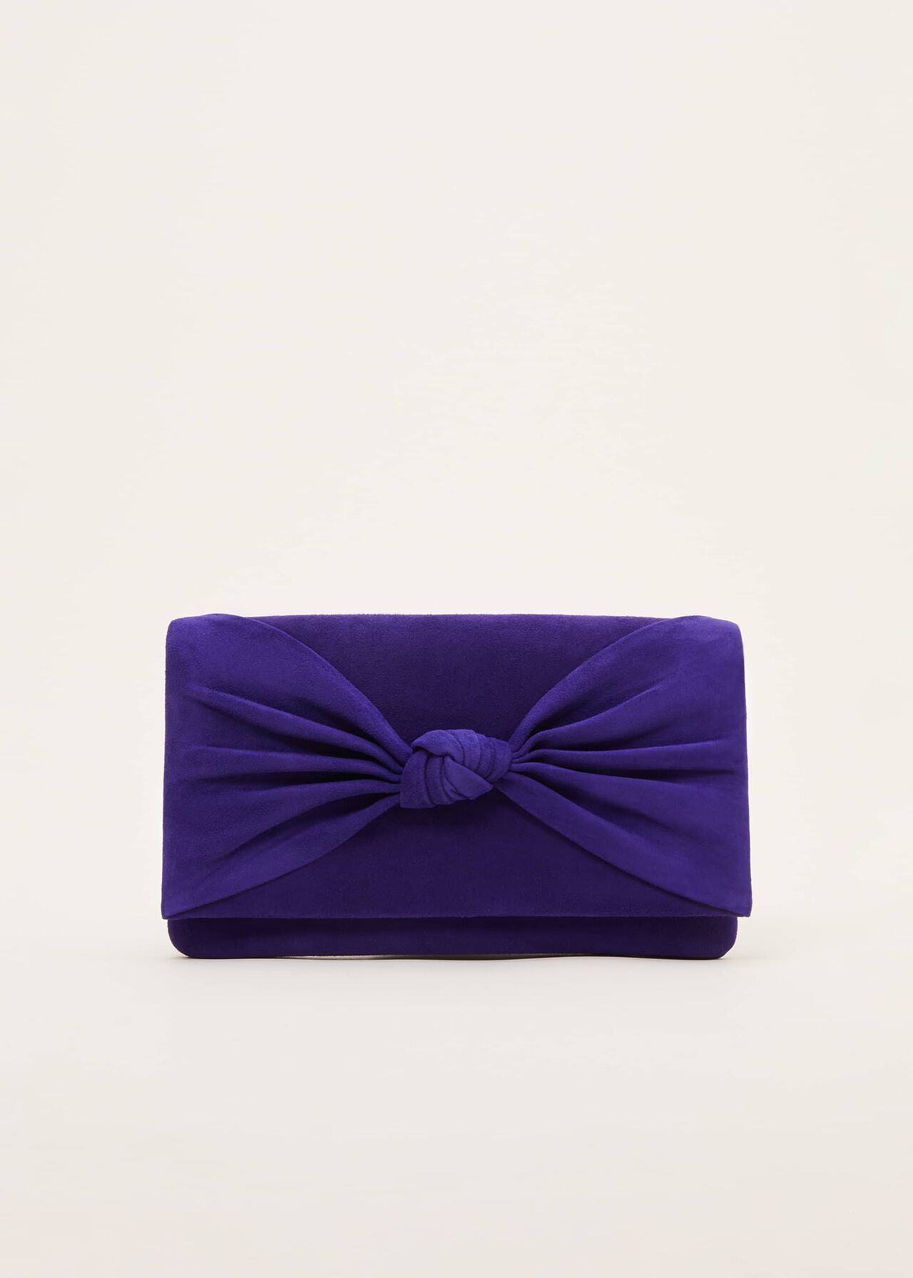 Carrie Knot Front Clutch Bag