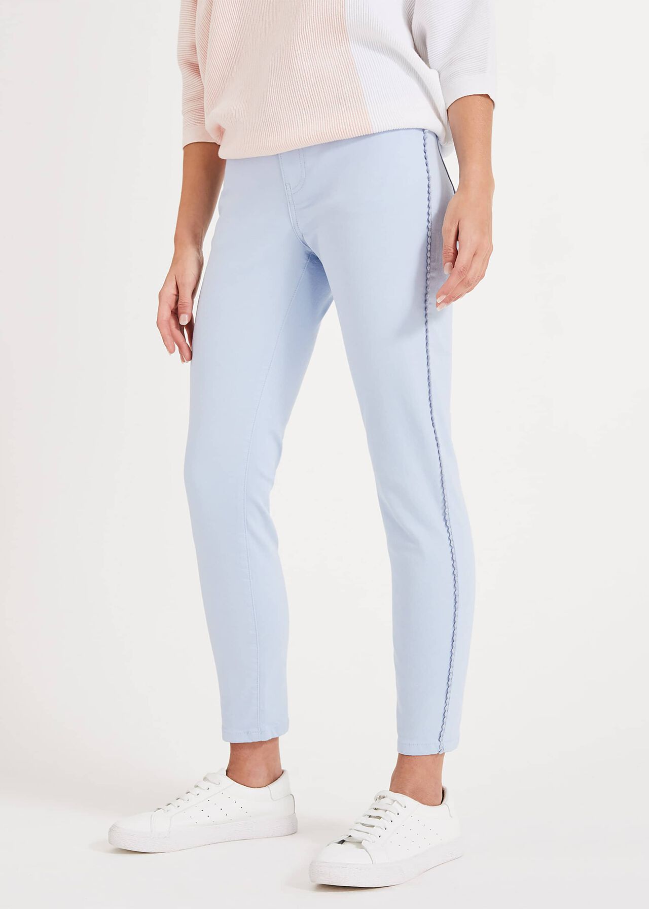 Pixie Skinny Fit Cropped Jeans