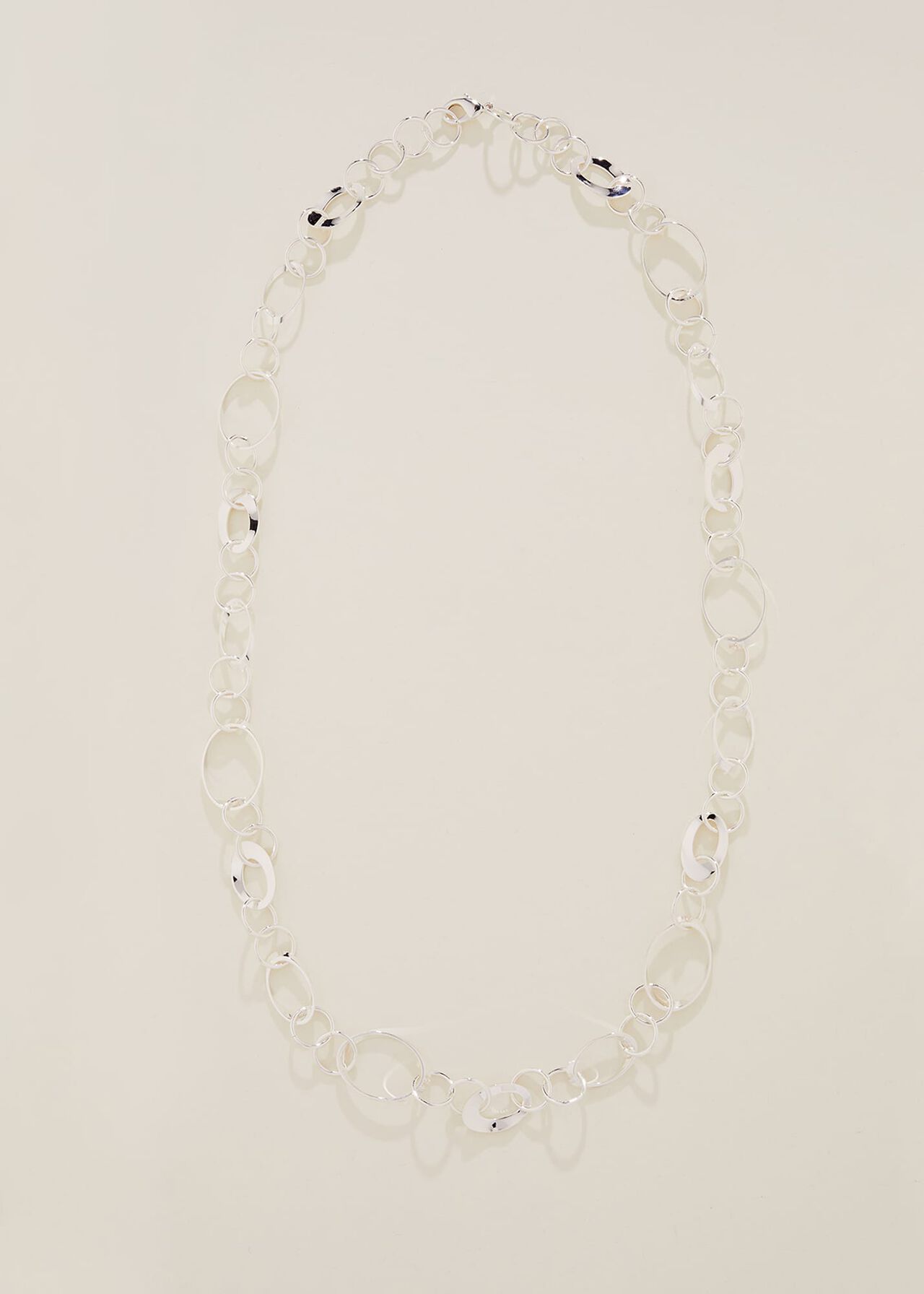 Linked Long Necklace
