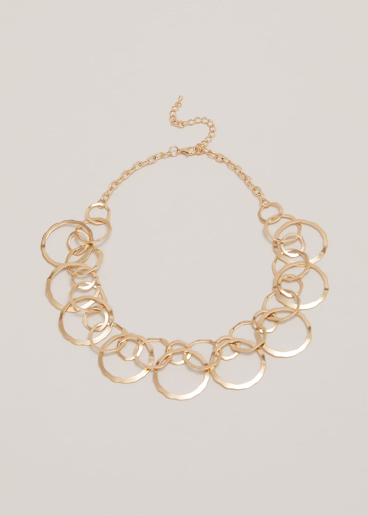 Multi Link Circle Necklace