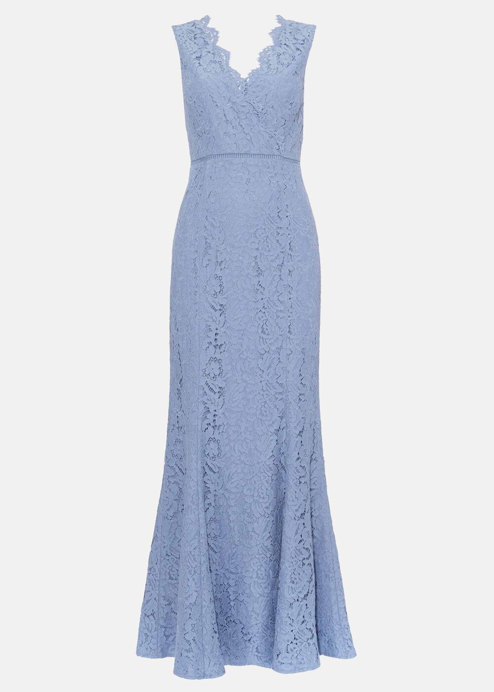 Paola Lace Fishtail Dress