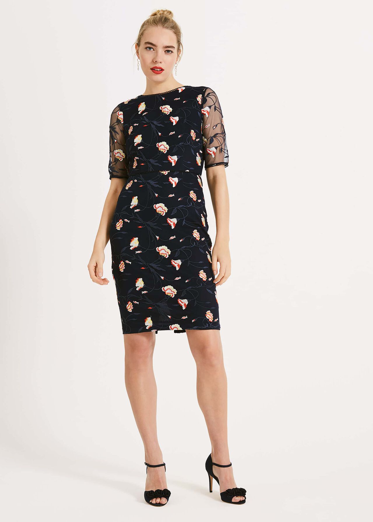 Mariah Embroidered Dress