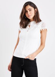 Kelby Lace Top