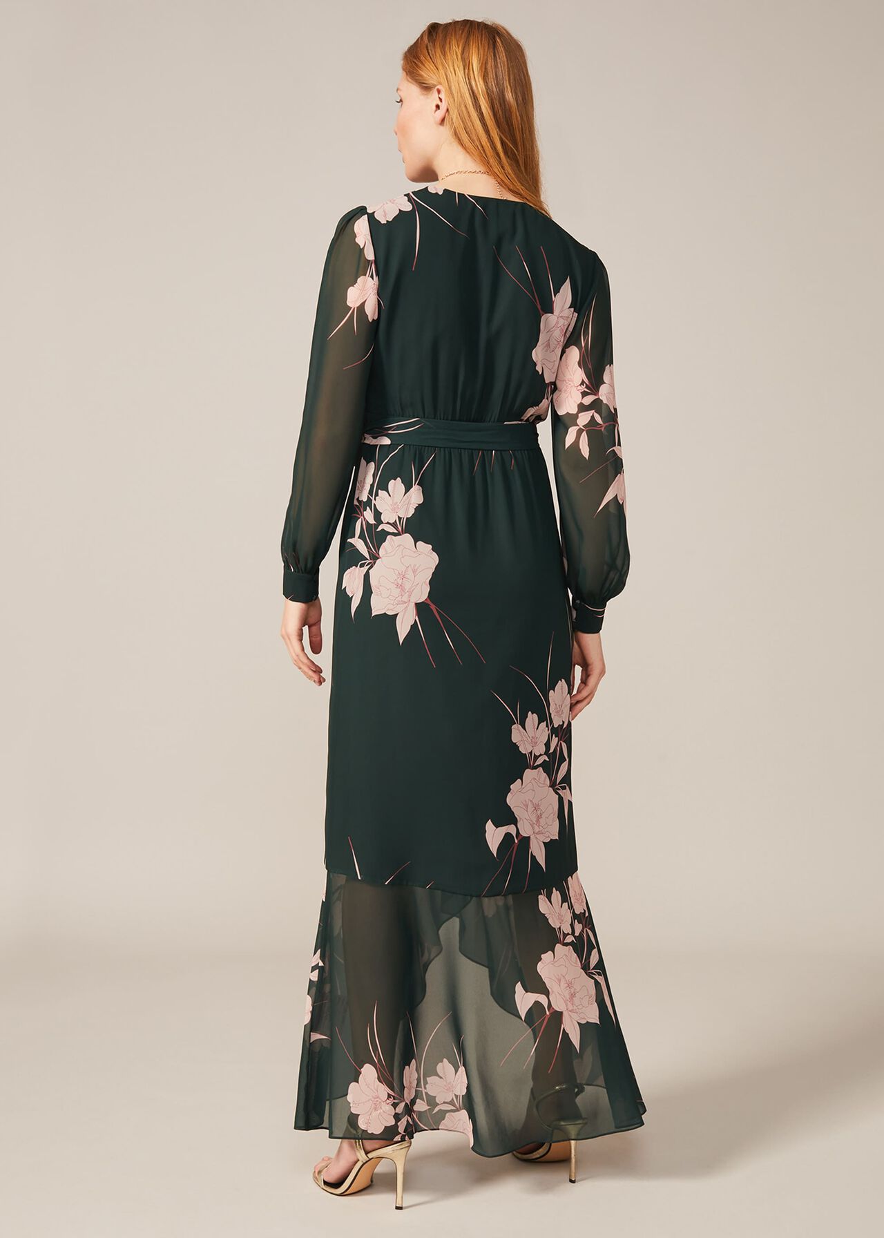 Kazumi Heritage Print Maxi Dress