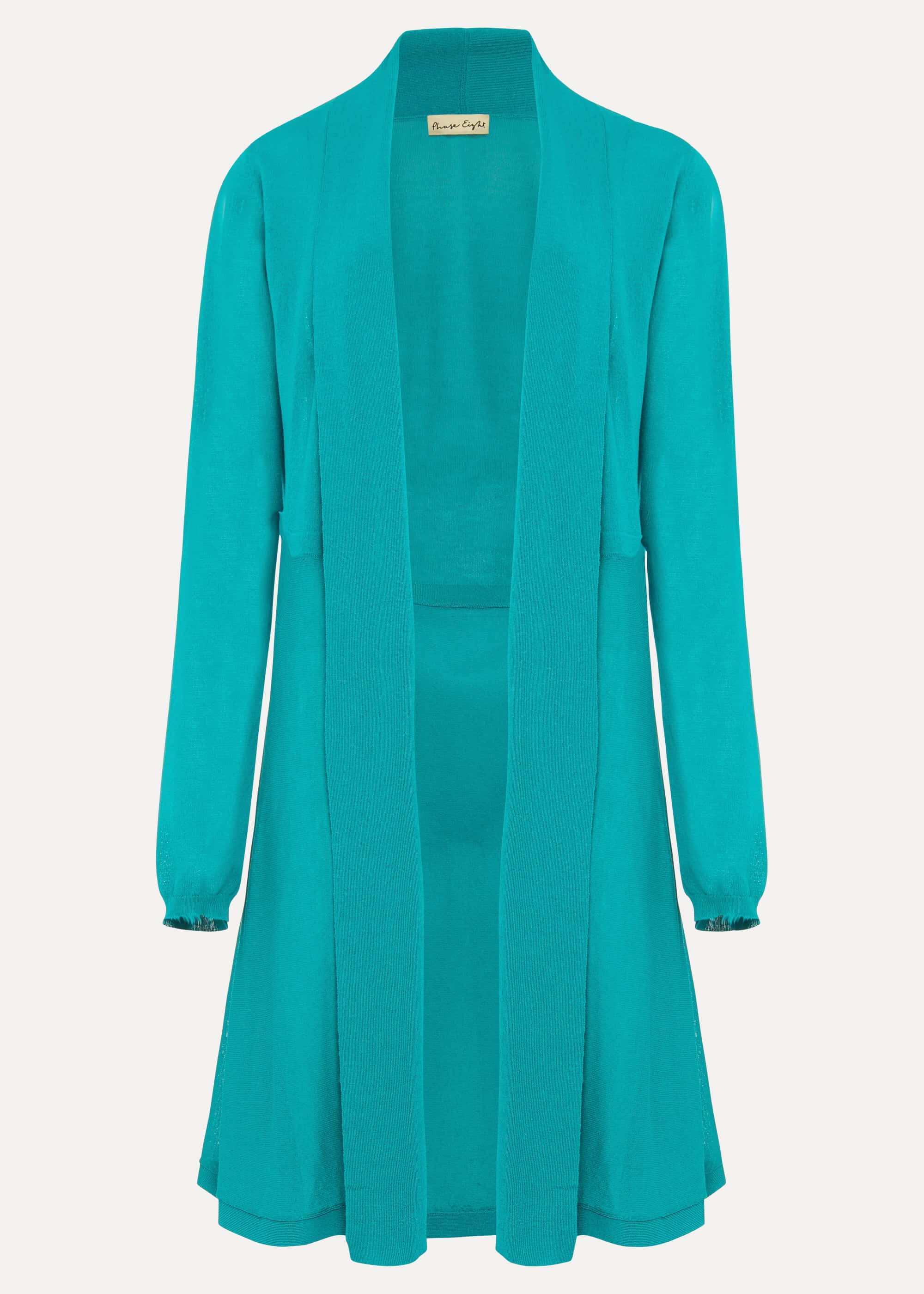Lili Sheer Longline Cardigan
