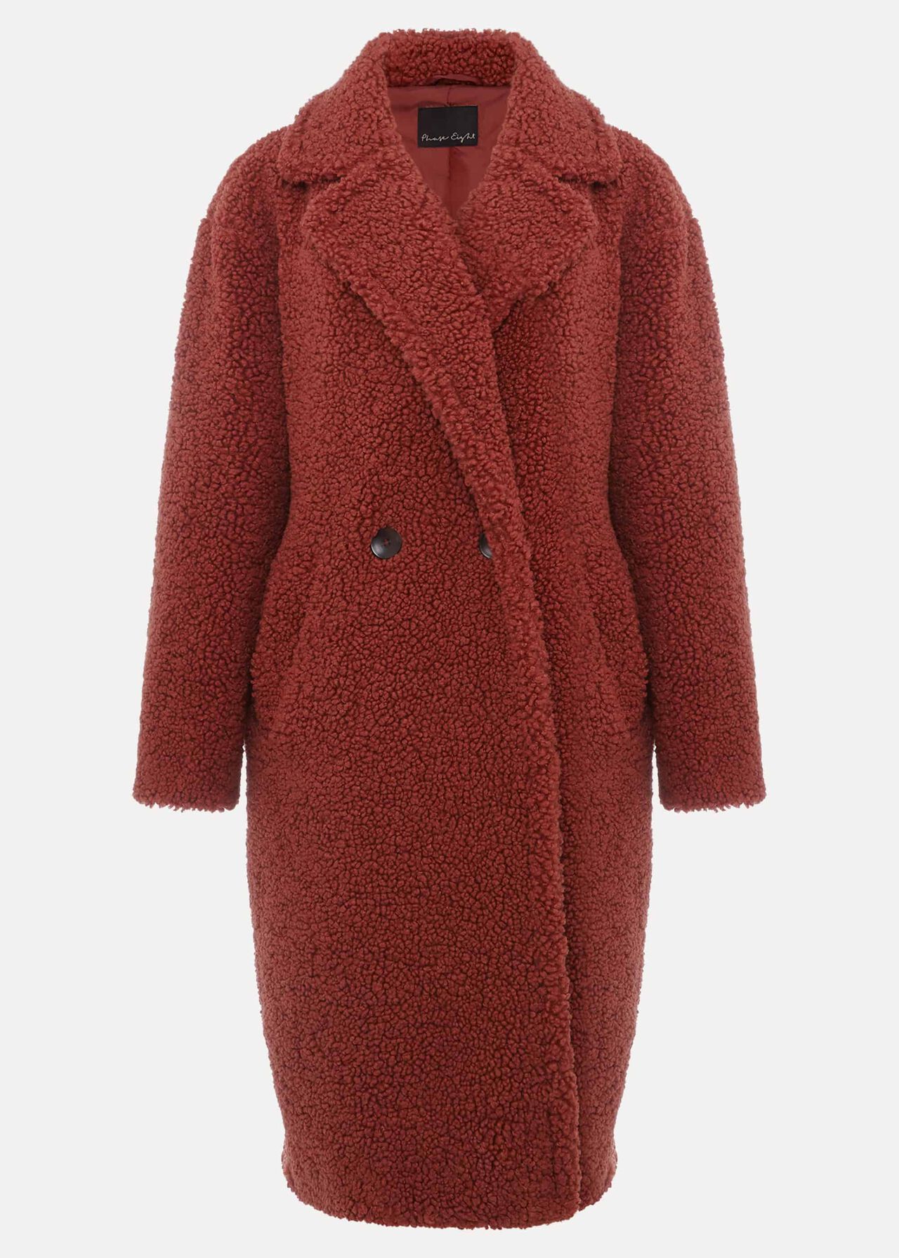 Libbie Longline Teddy Coat