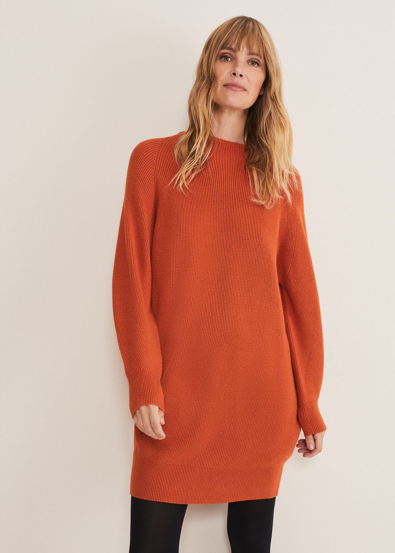 Eliana Knitted Jumper Dress