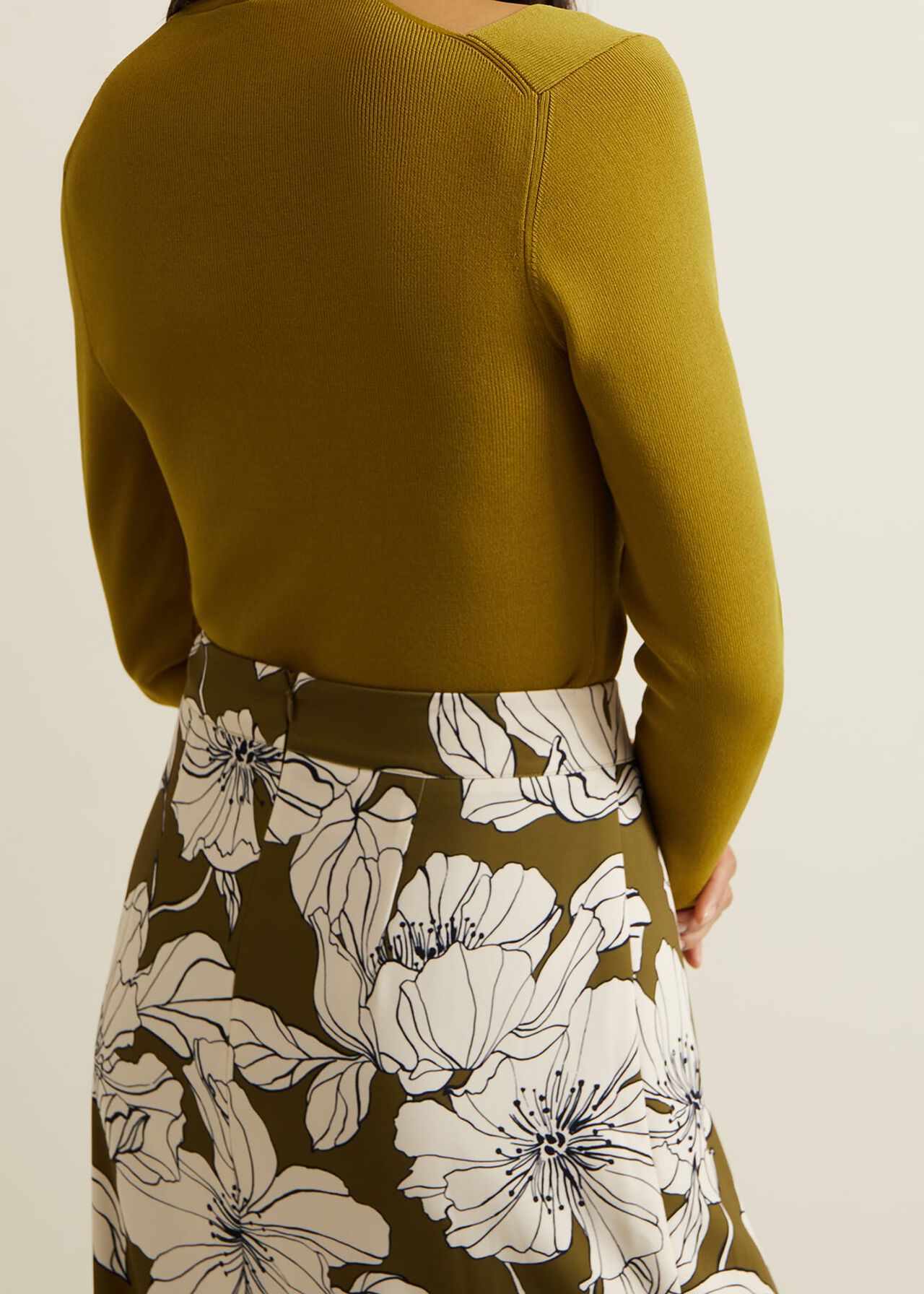 Amalia Floral Midi Skirt