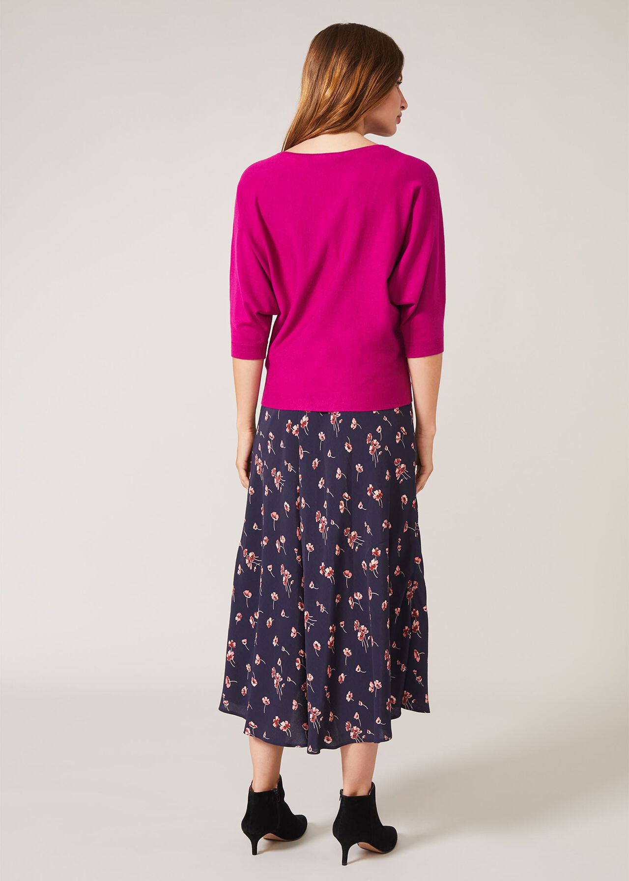 Anemone Floral Printed Skirt
