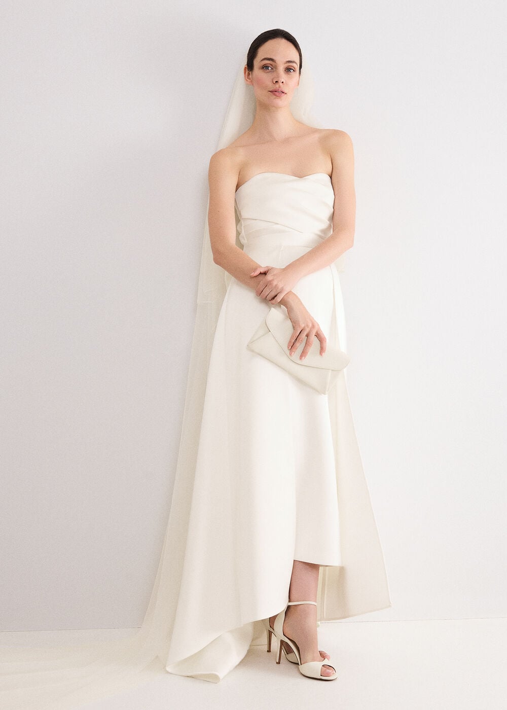 Meredith Satin Wedding Dress
