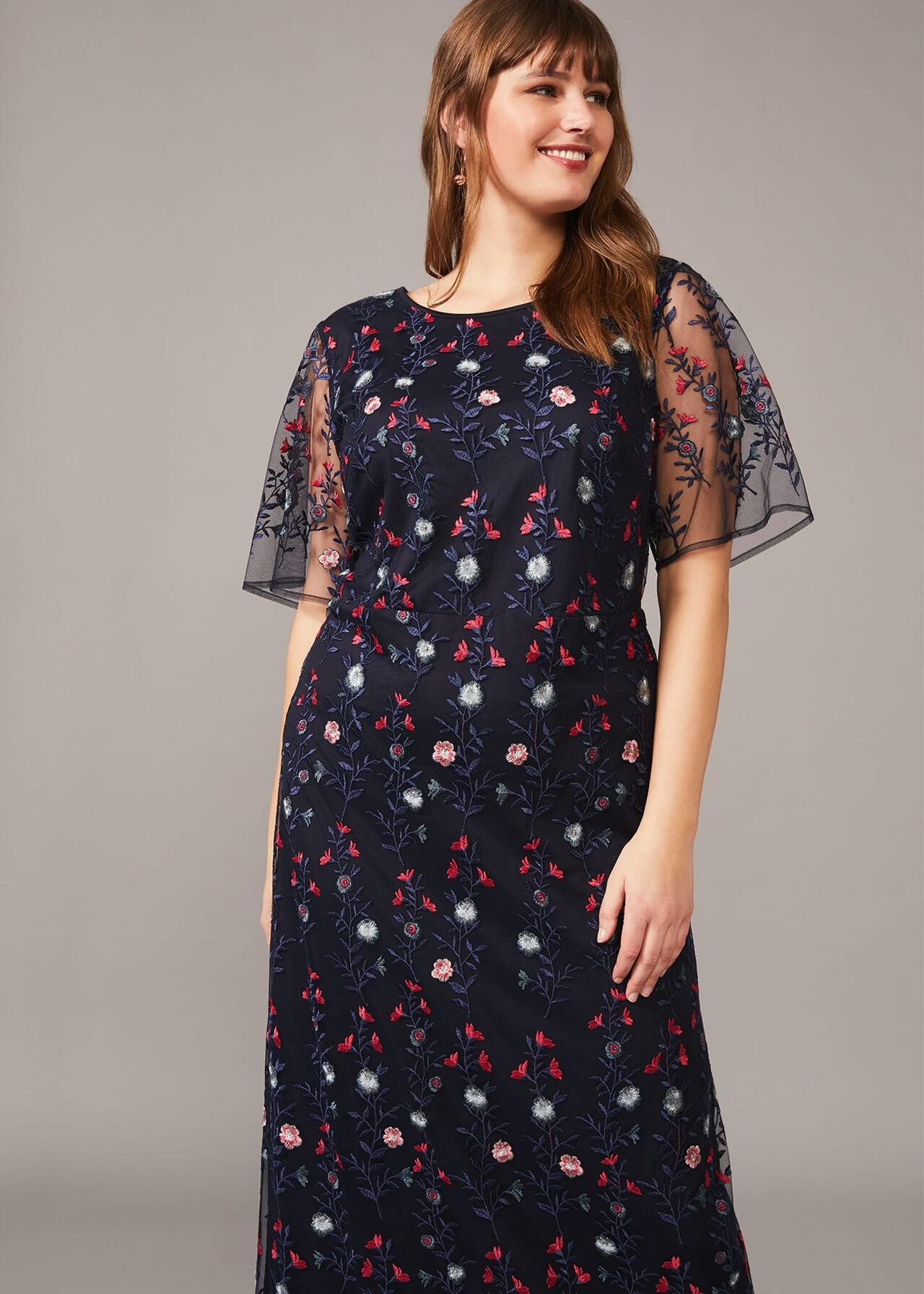 Emily Embroidered Maxi Dress