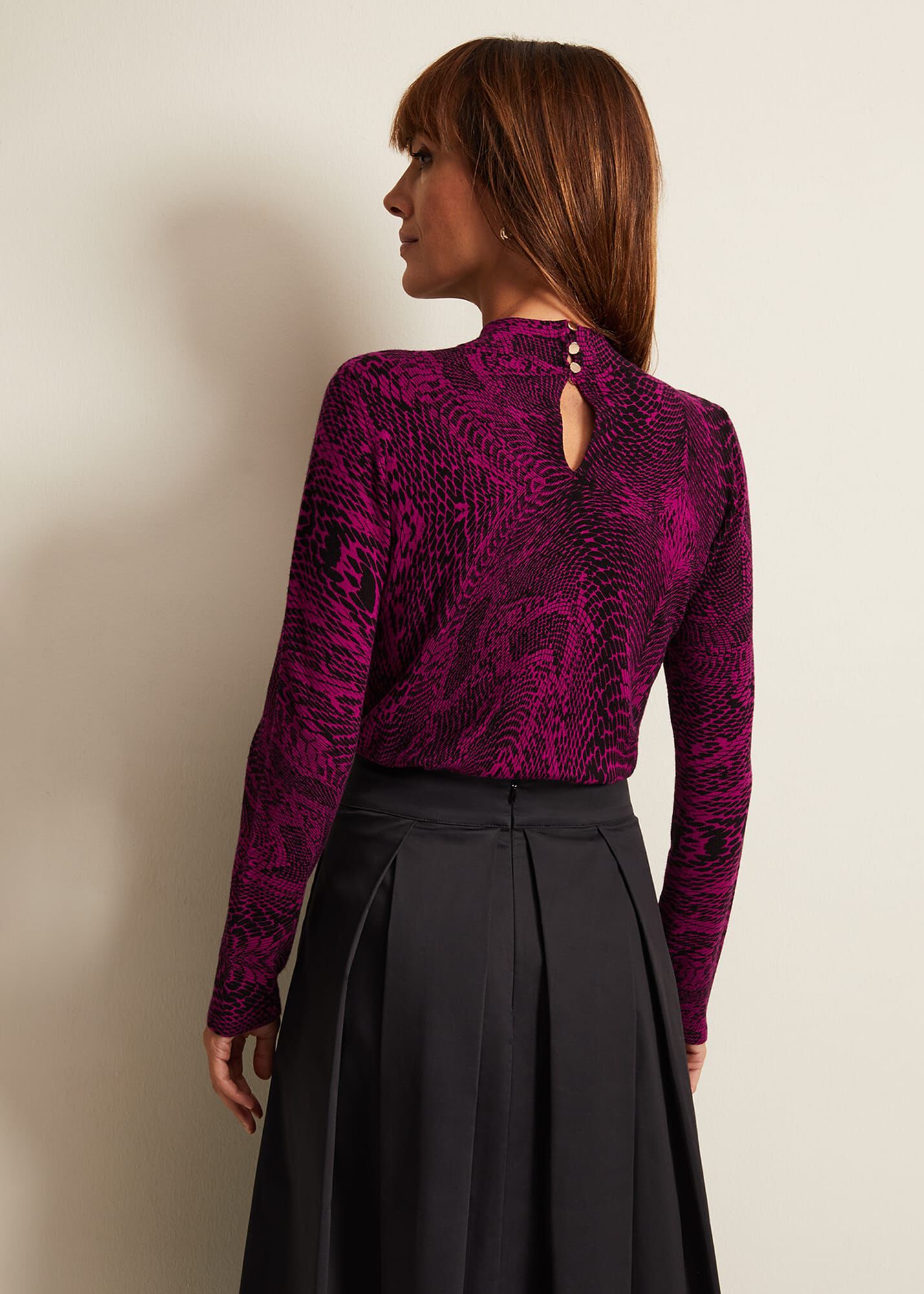 Livetta Snake Print Top | Phase Eight UK |