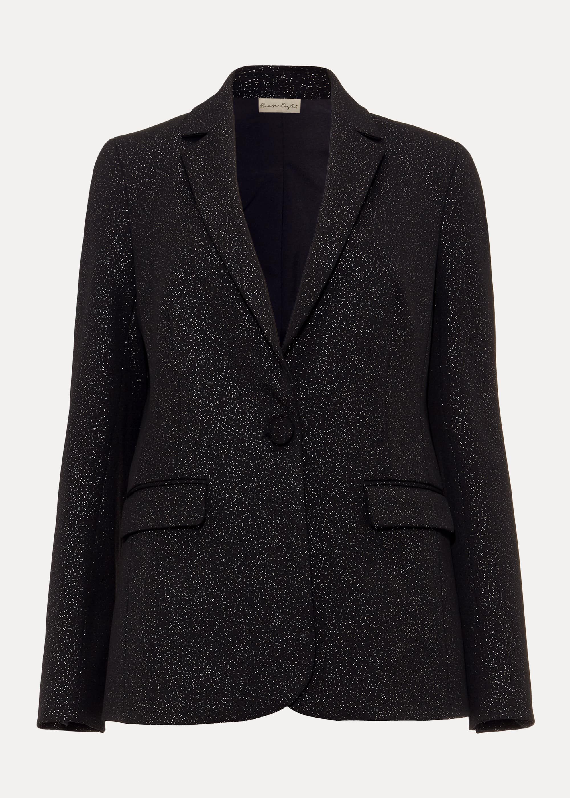 Glitter suit jacket hotsell