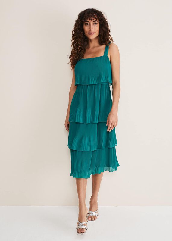 Arria Tiered Midi Dress