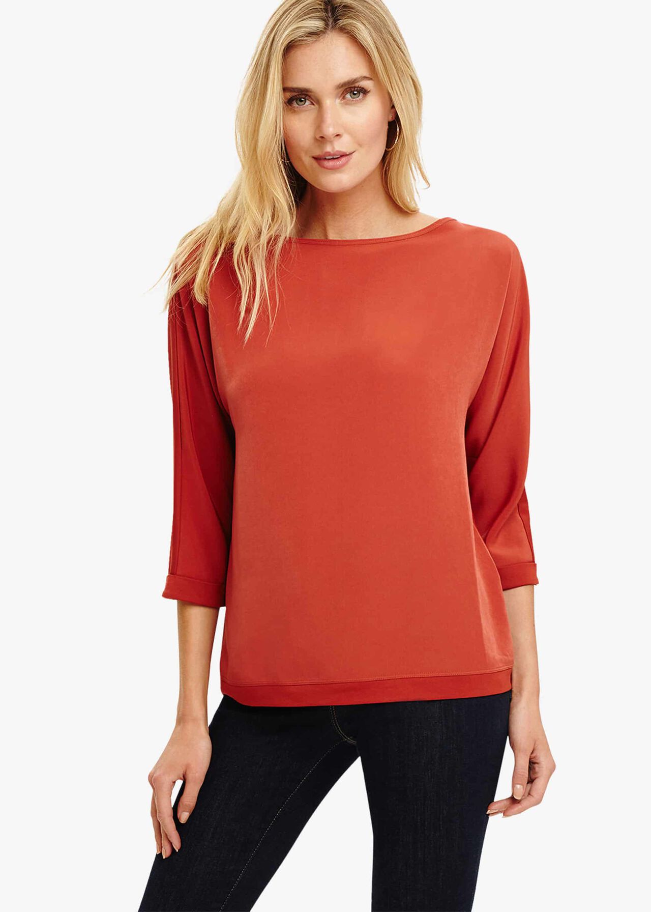 Delilia Drop Shoulder Top Phase Eight