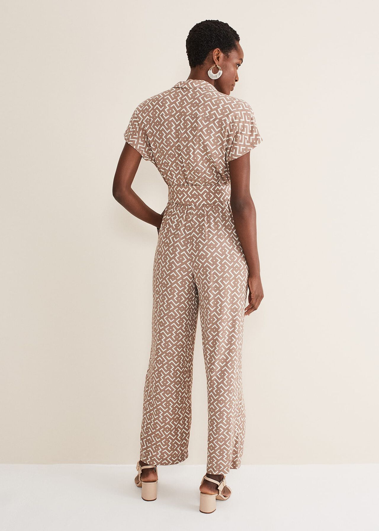 Paige Abstract Jumpsuit