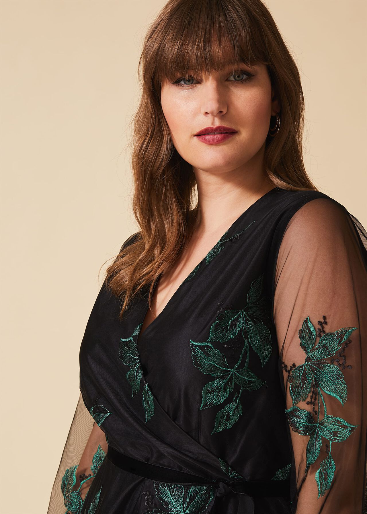 Lucille Embroidered Dress
